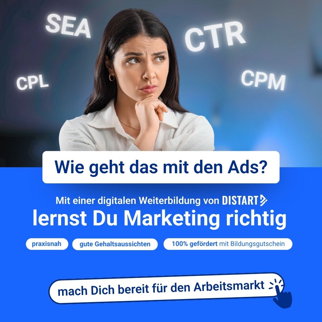 Distart Facebook ad