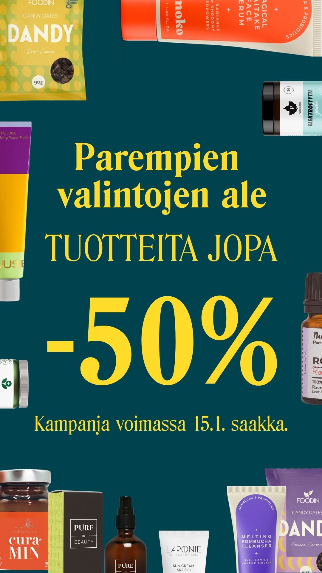 Ruohonjuuri Facebook ad