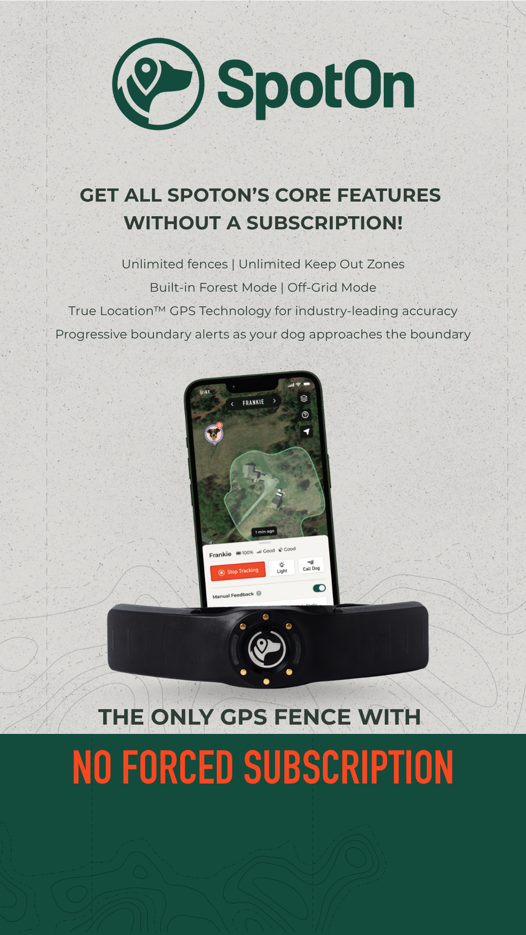 SpotOn Fence Facebook ad