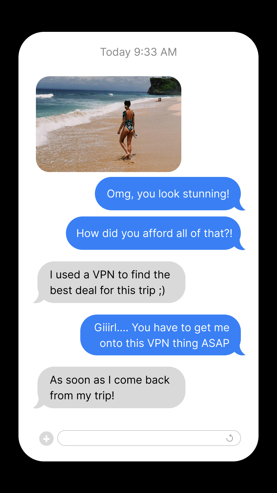 Surfshark Facebook ad