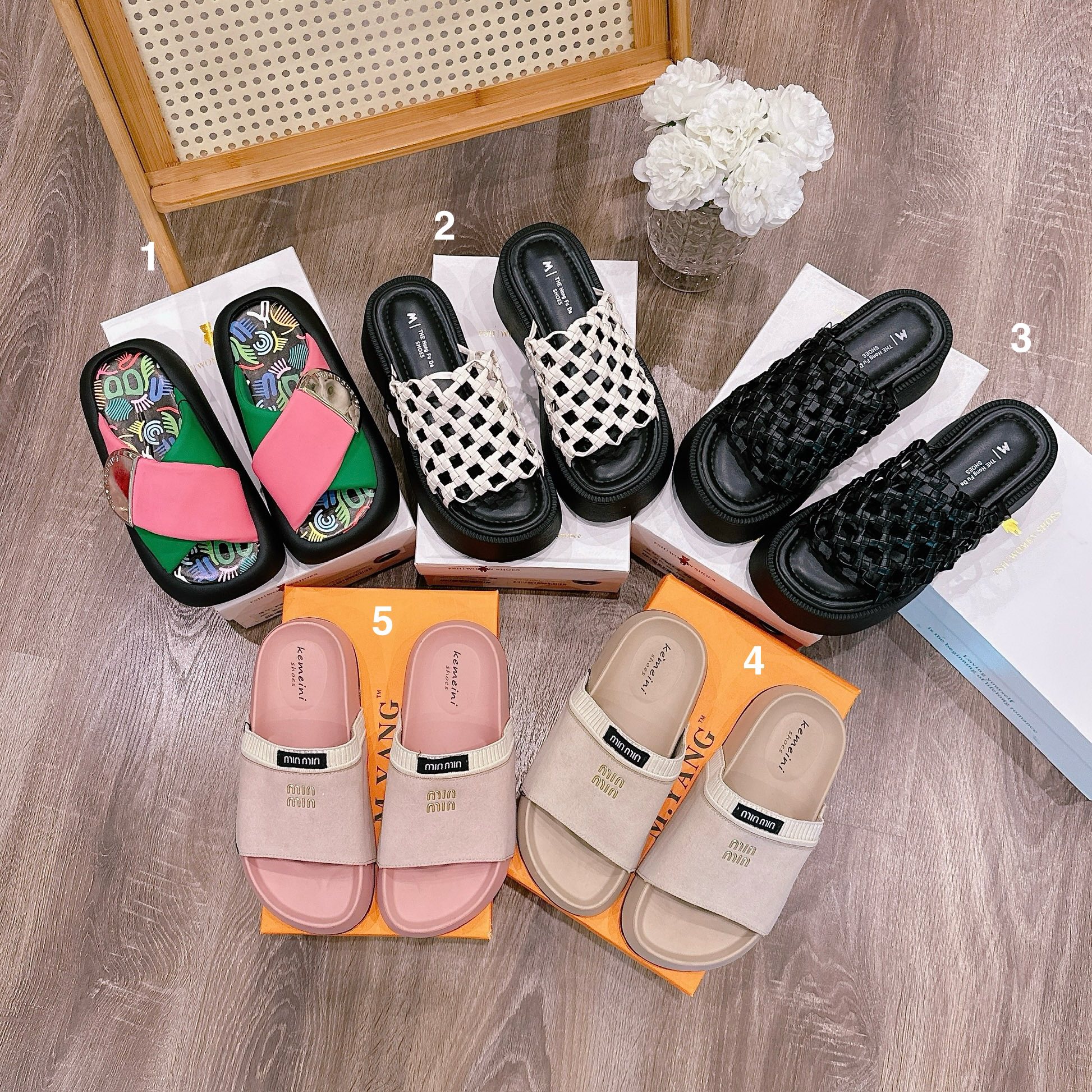 Shop Anh Trần - Quảng Châu Facebook ad: DÉP XINH ĐI CHƠI-MANG LÊN LÀ MÊ LIỀN