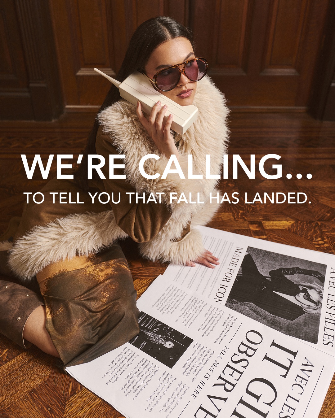 AVEC LES FILLES Facebook ad: It's Your IT Girl Era