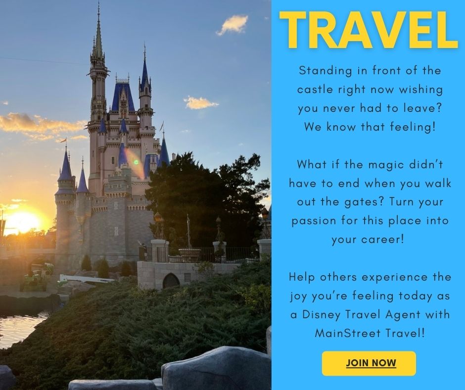 MainStreet Travel Facebook ad: Don't let the magic end after your vacation!