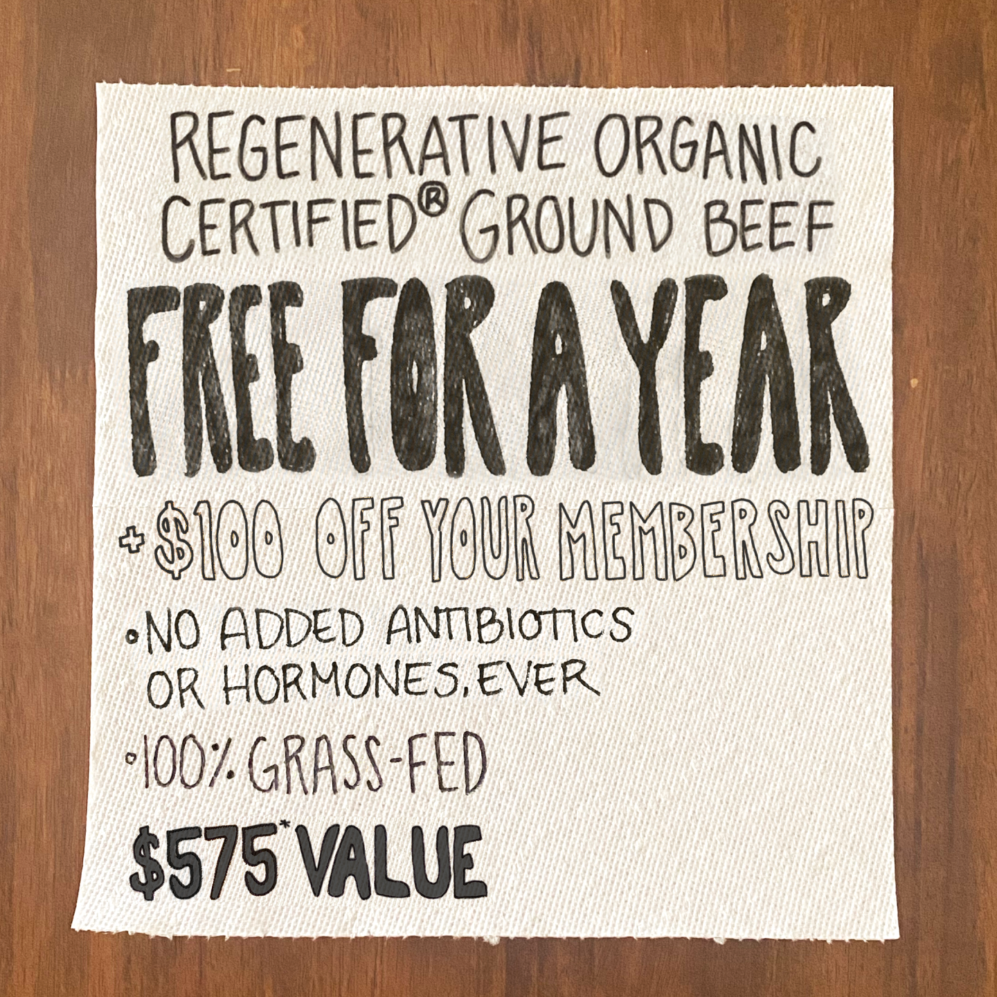 ButcherBox Facebook ad