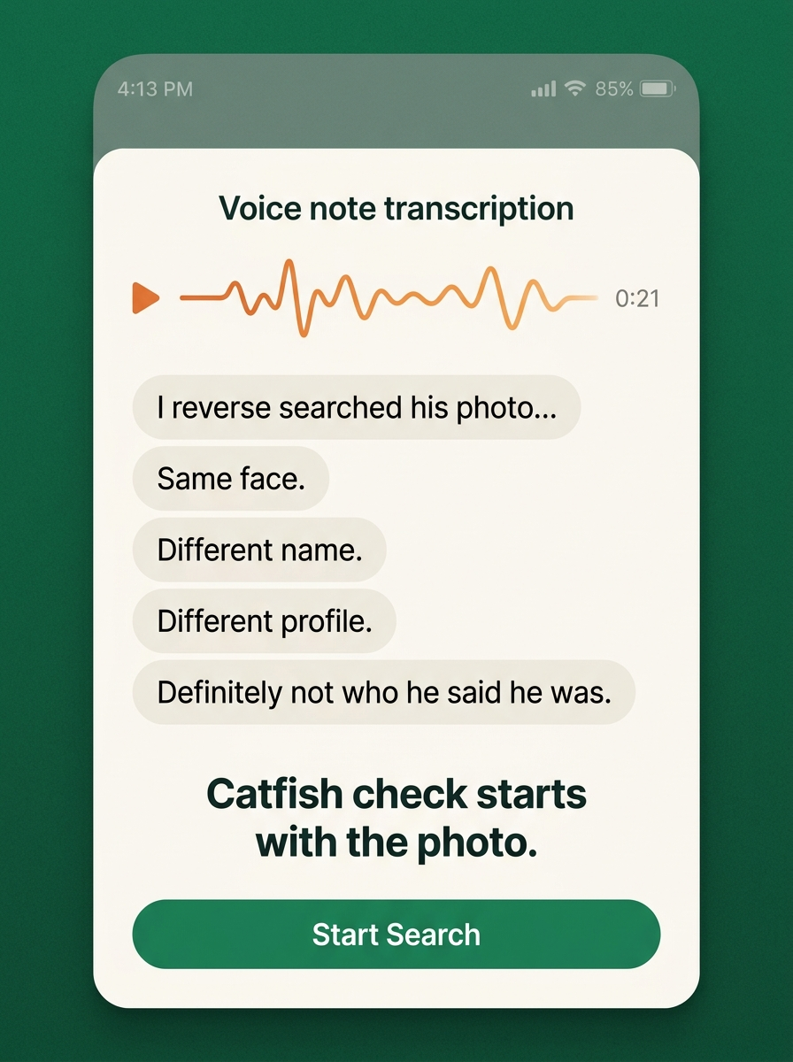 SocialCatfish.com Facebook ad