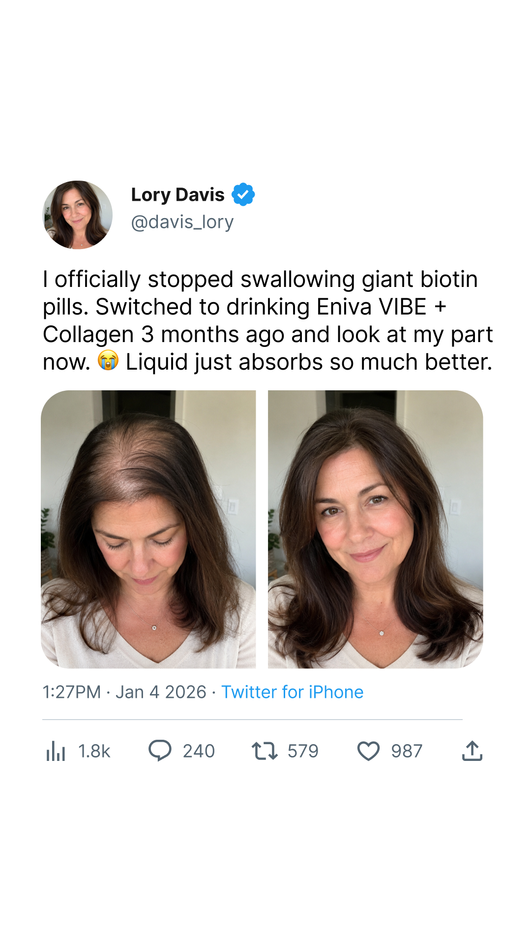 Eniva Health Facebook ad