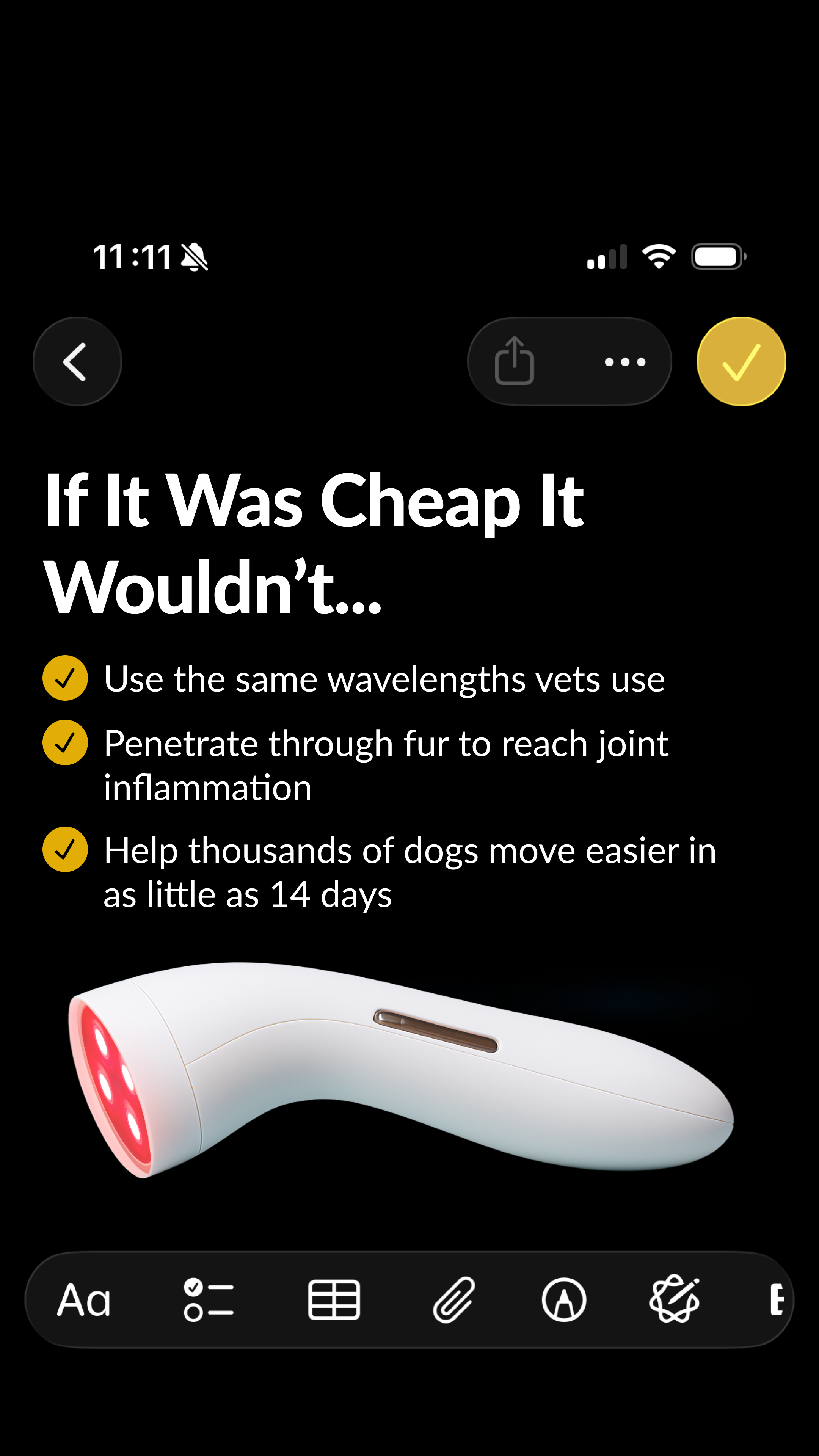 Helio Pet Facebook ad