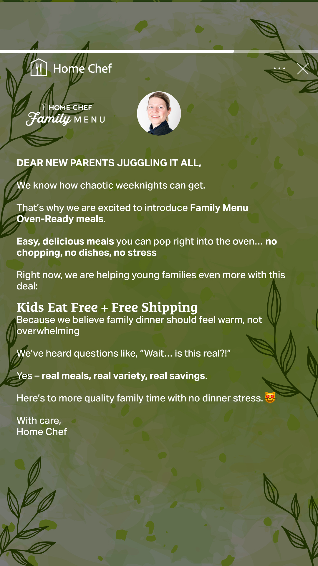 Kroger Facebook ad