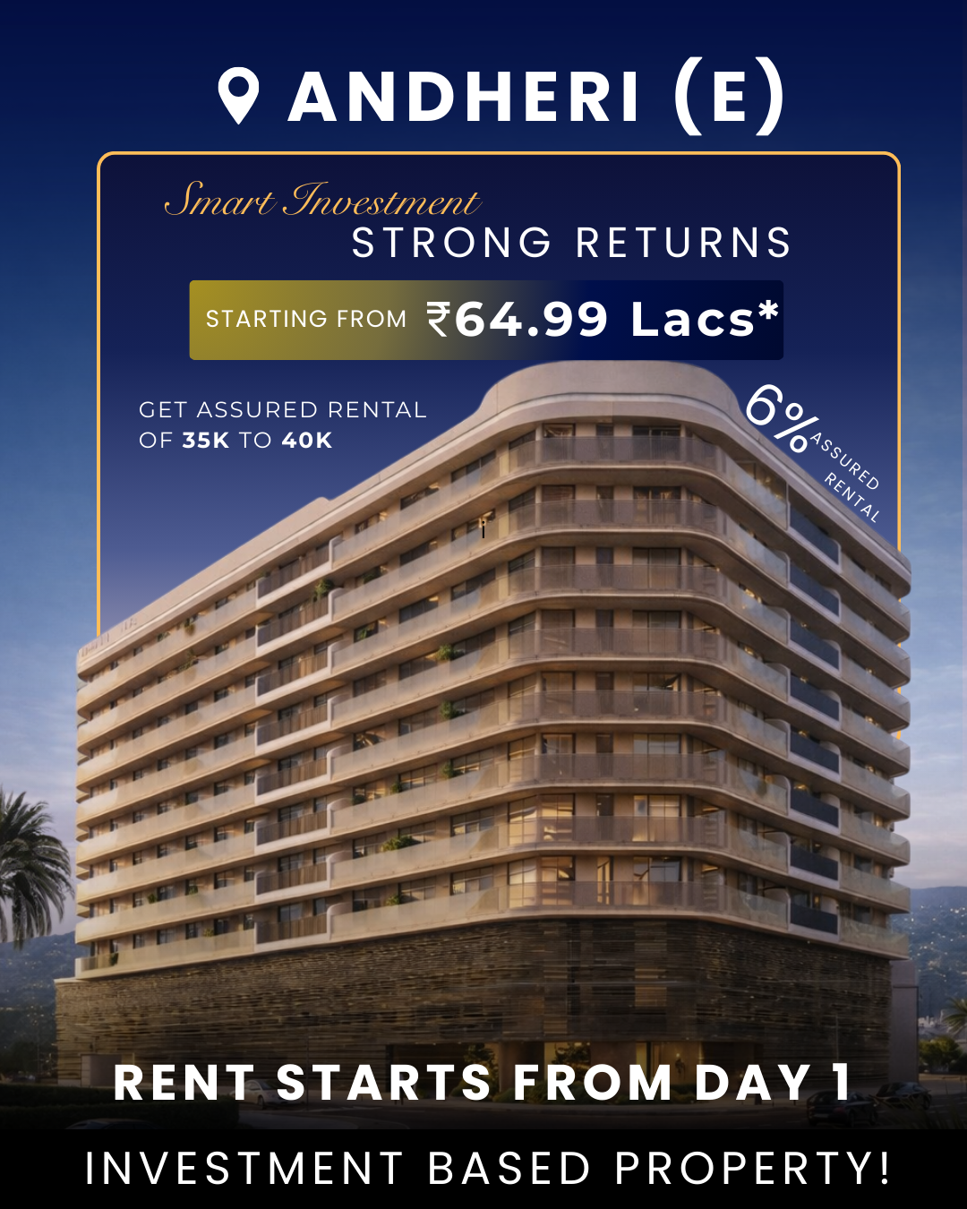 Luxury Properties Facebook ad: Ideal for investors seeking predictable income with…