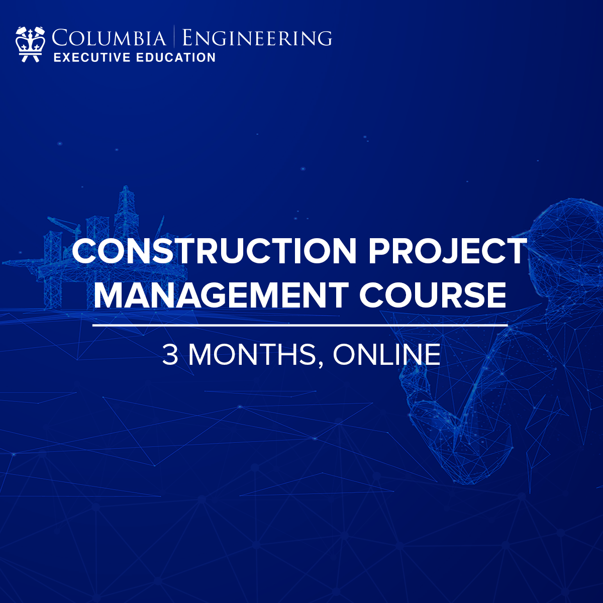 Construction Project Management by Emeritus - Online Course Facebook ad: Construction Project Management | Online
