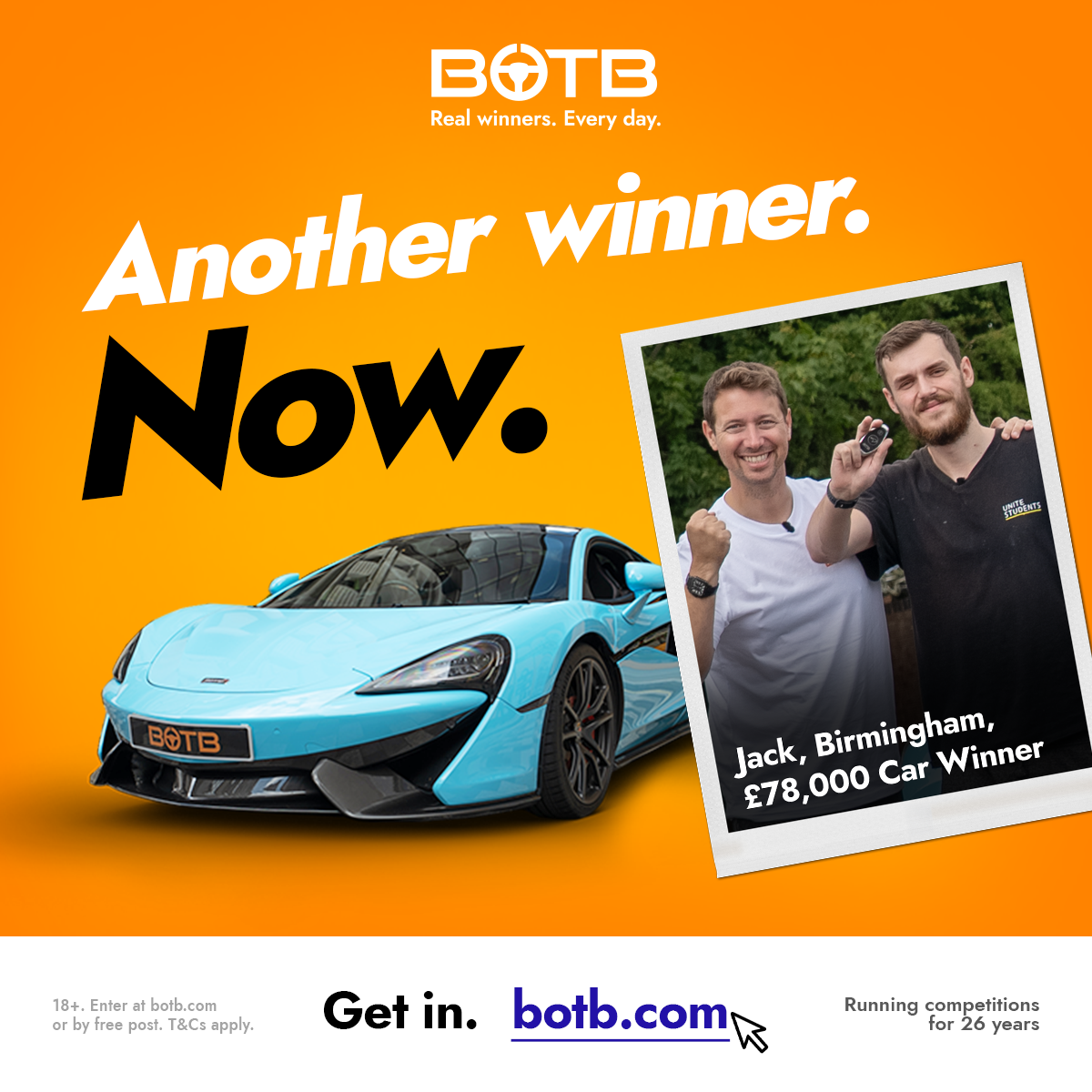BOTB Facebook ad