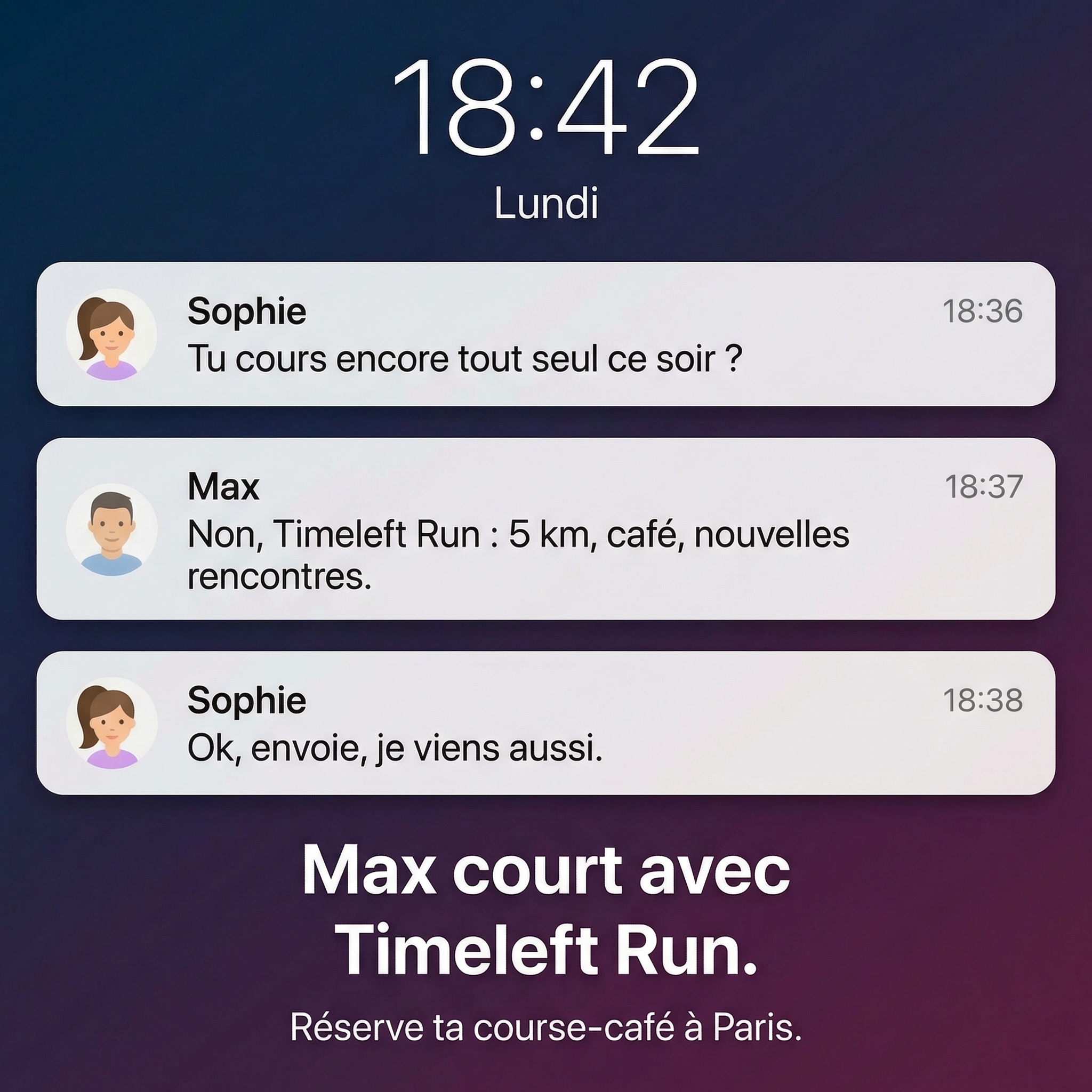 Timeleft Facebook ad