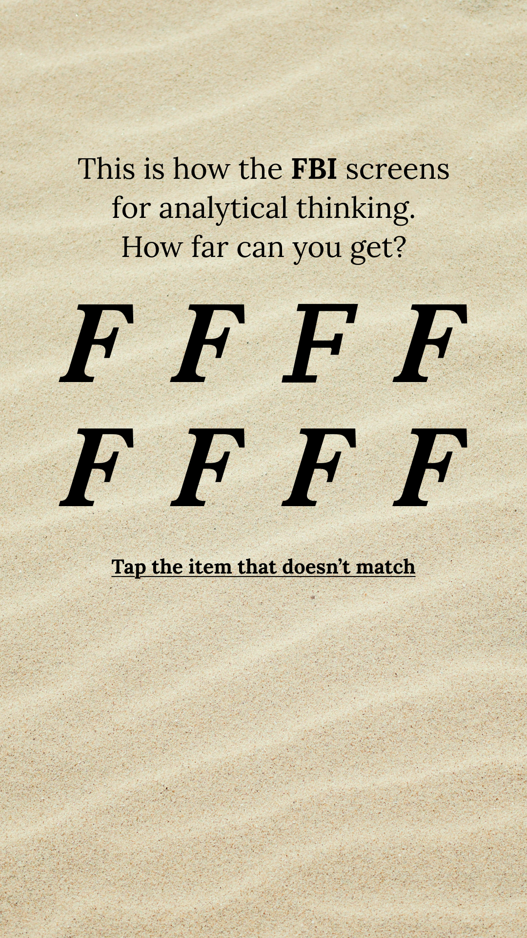 Brain Health Check Facebook ad