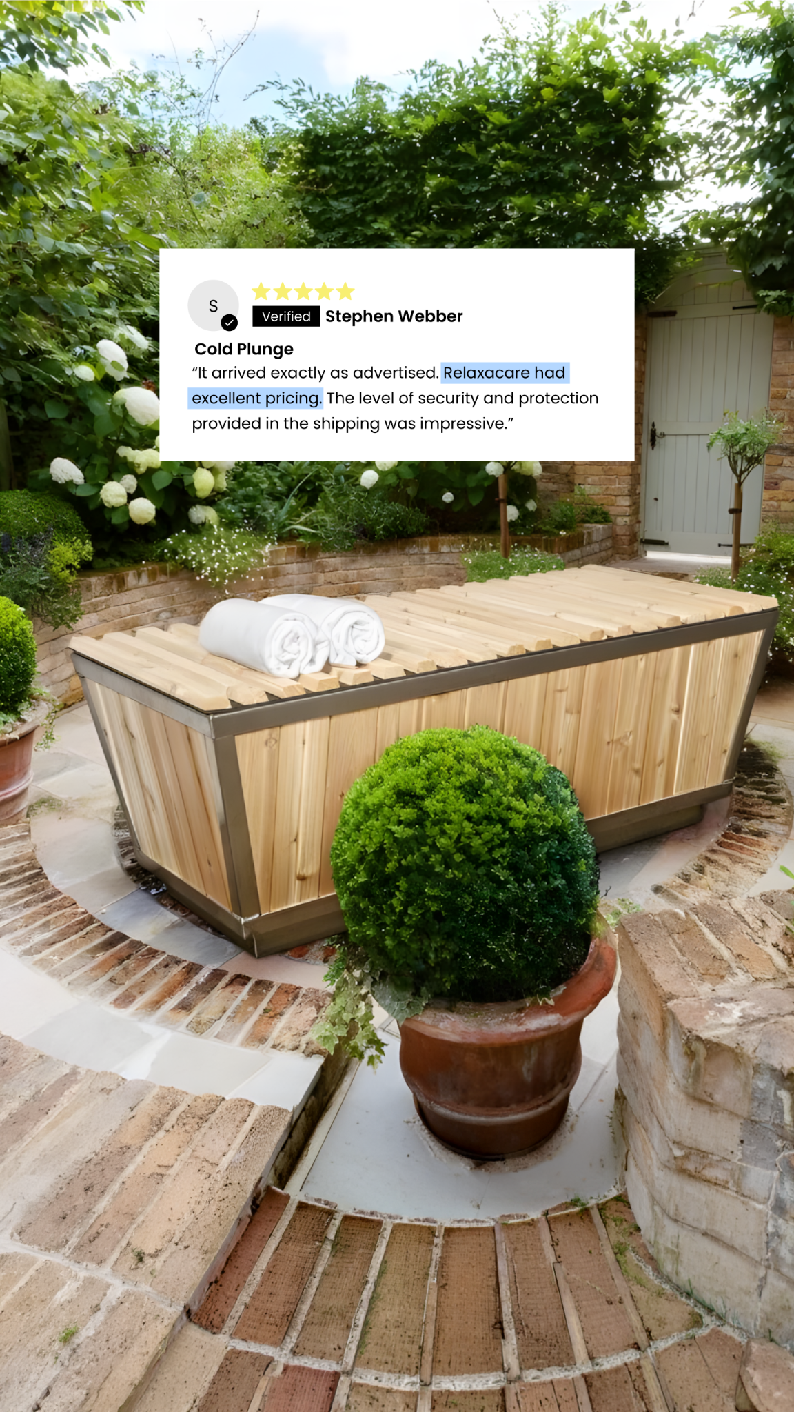 Relaxacare Facebook ad