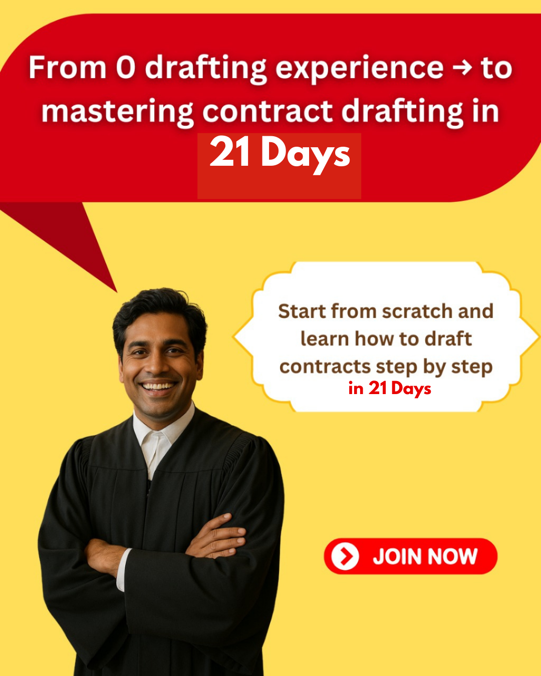 LawSikho Facebook ad