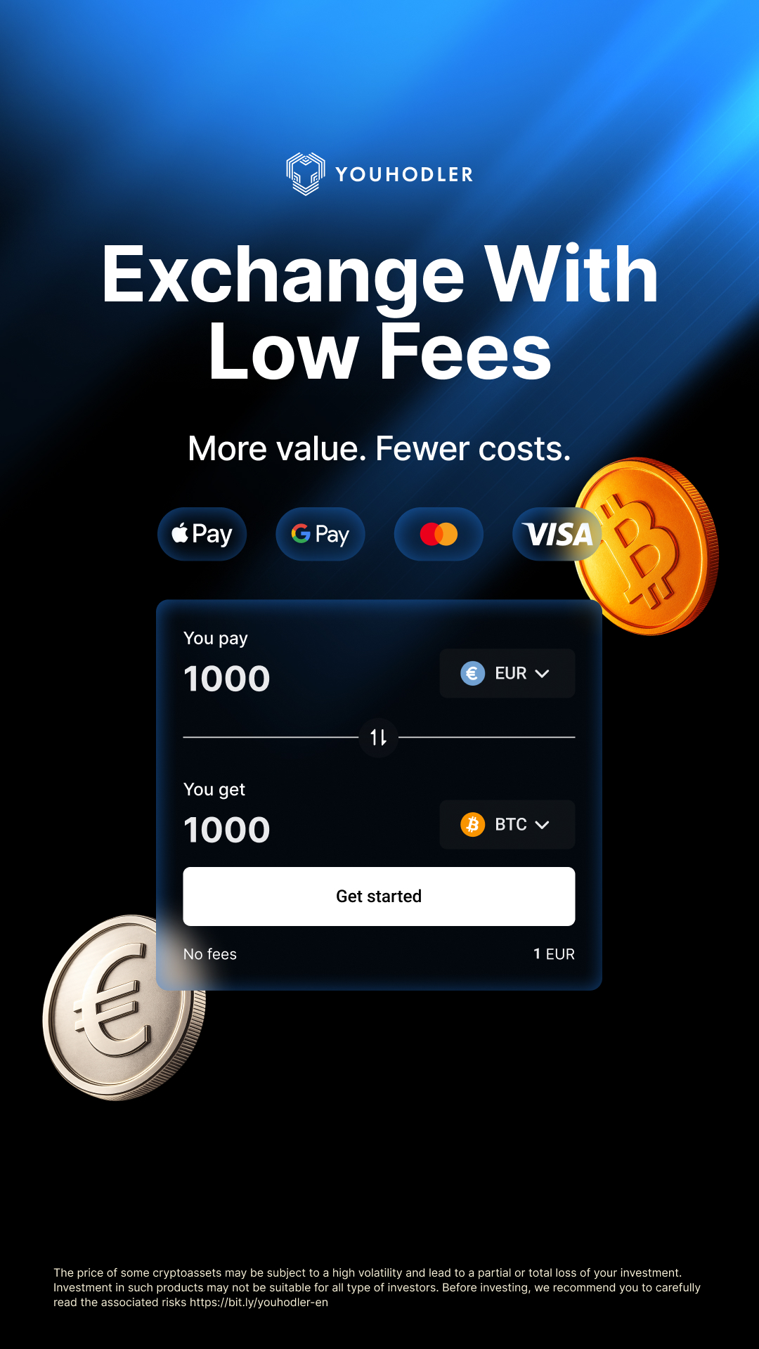 YouHodler World Facebook ad