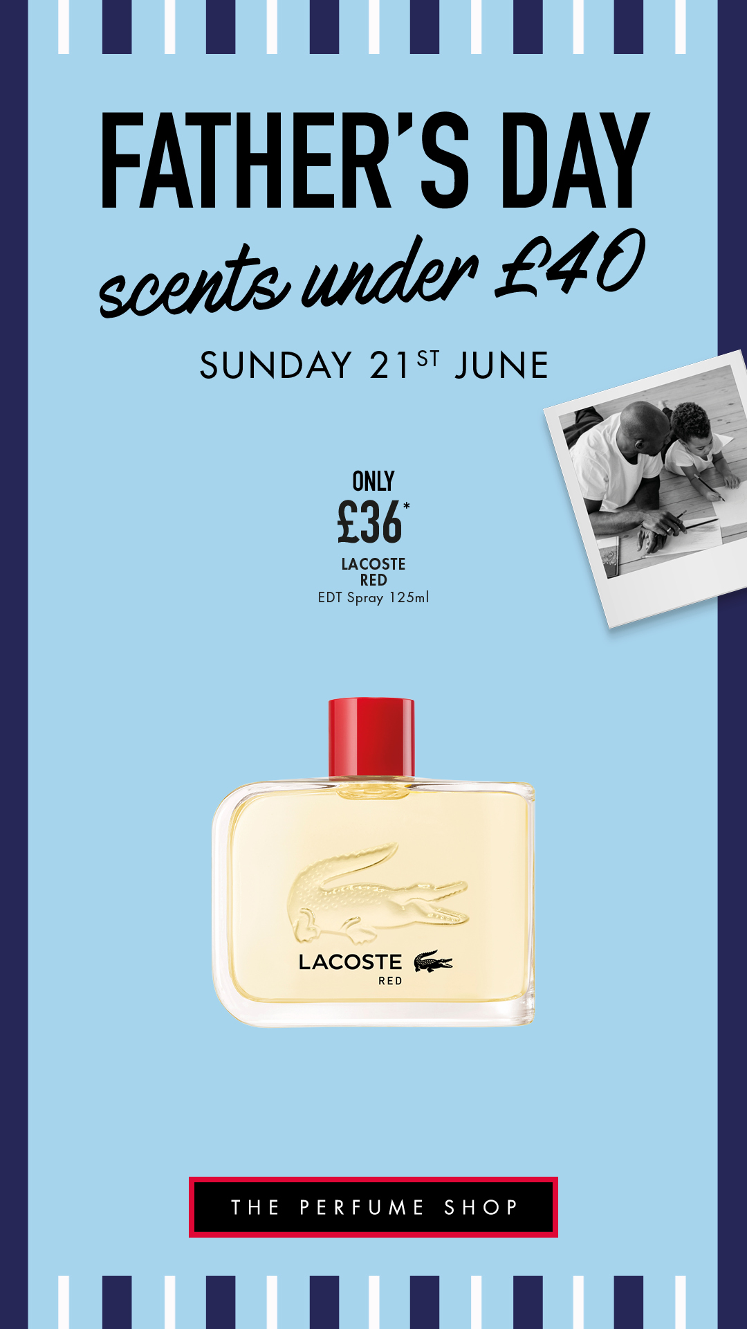 The Perfume Shop Facebook ad