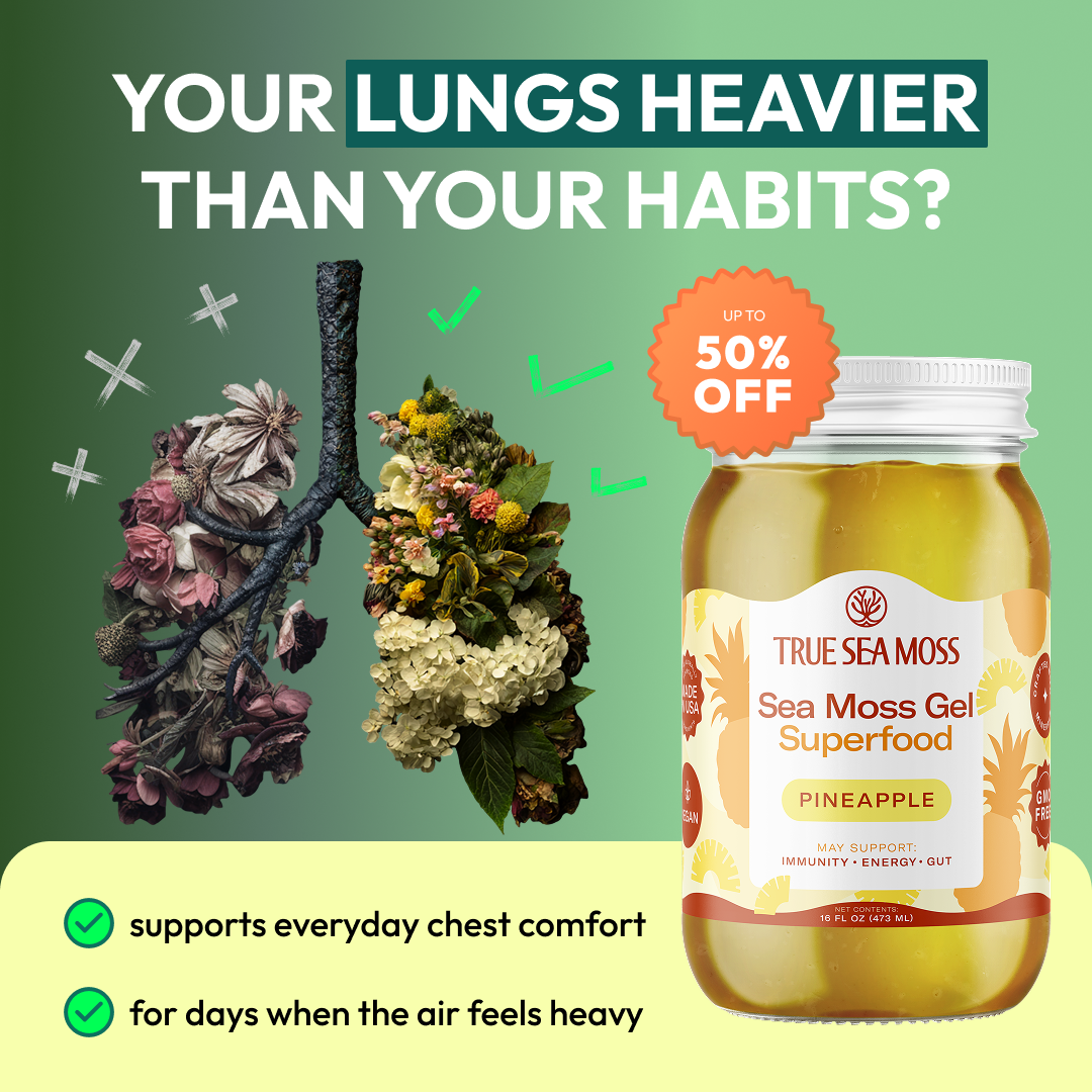 True Sea Moss Health Facebook ad