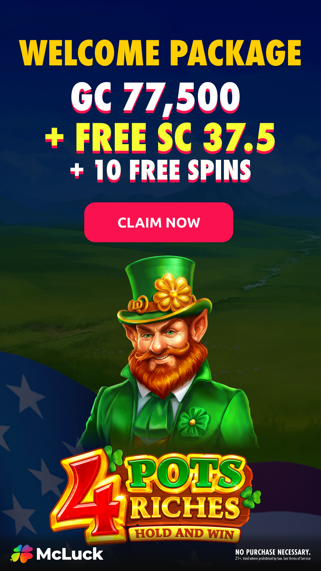 McLuck.com Facebook ad