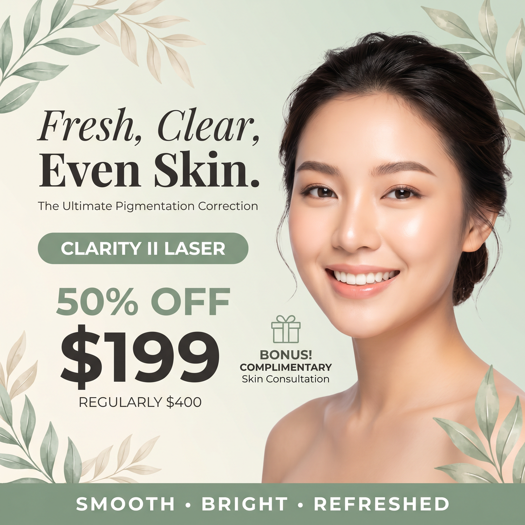 Renew Med Spa Facebook ad: 50% OFF This Month!