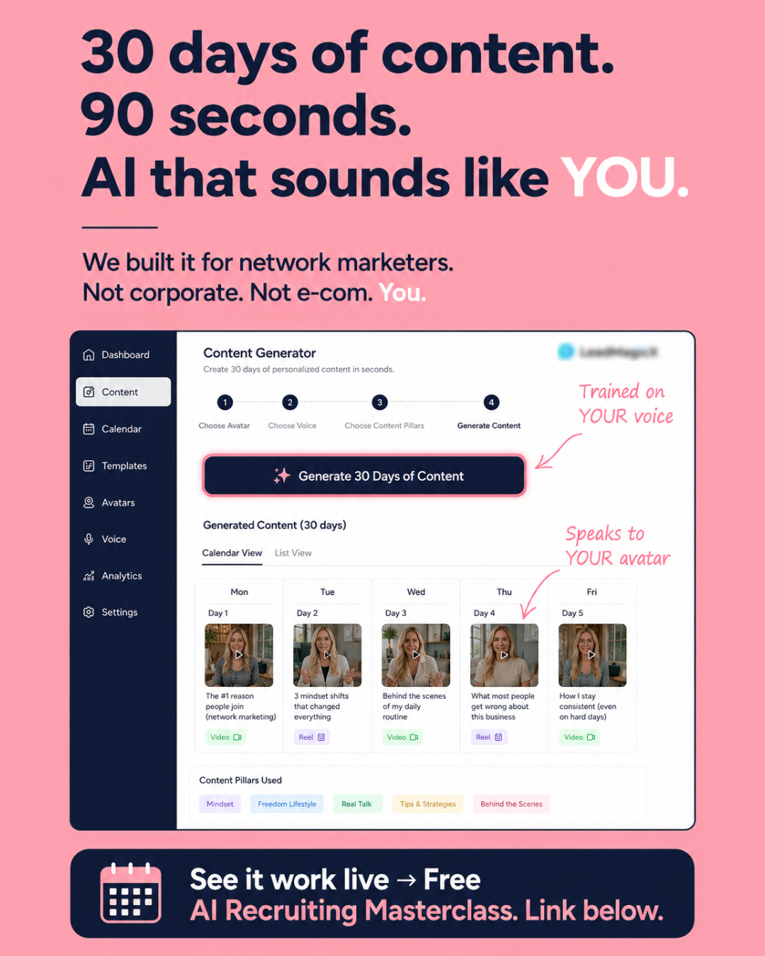 Beach Boss Influencers Facebook ad