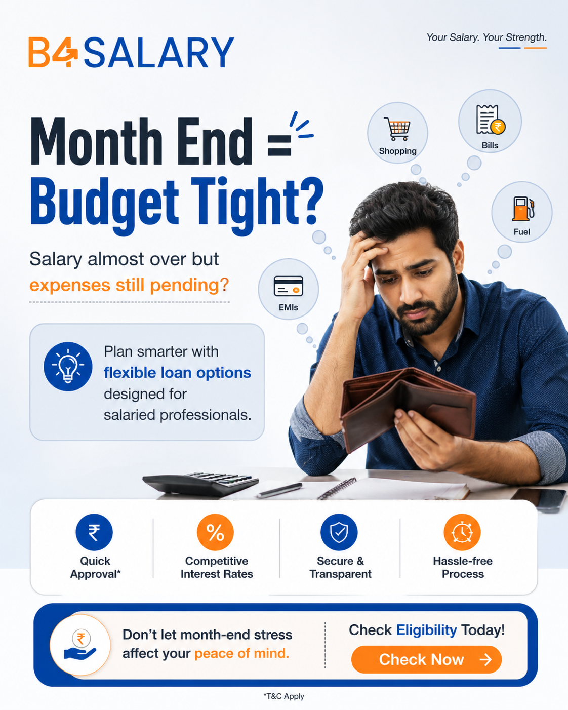 B4Salary Facebook ad