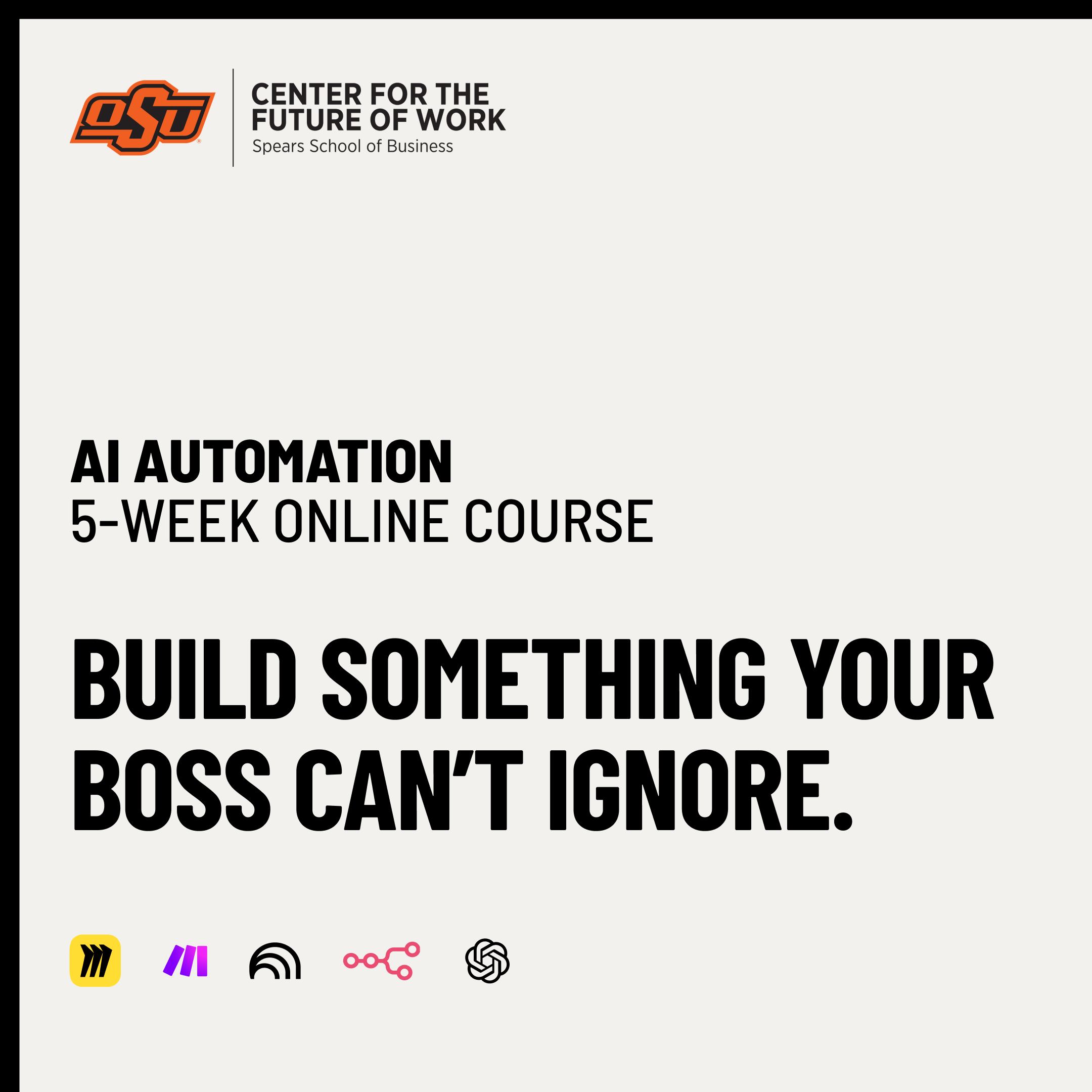 Center for the Future of Work Facebook ad