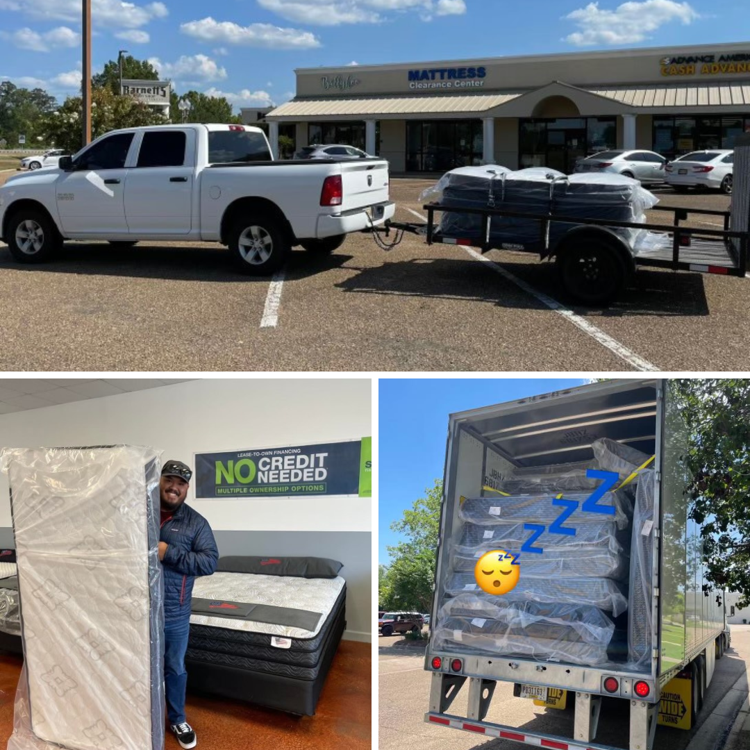 Mattress Clearance Center of Flowood Facebook ad: Take Home A NEW Mattress for $20!