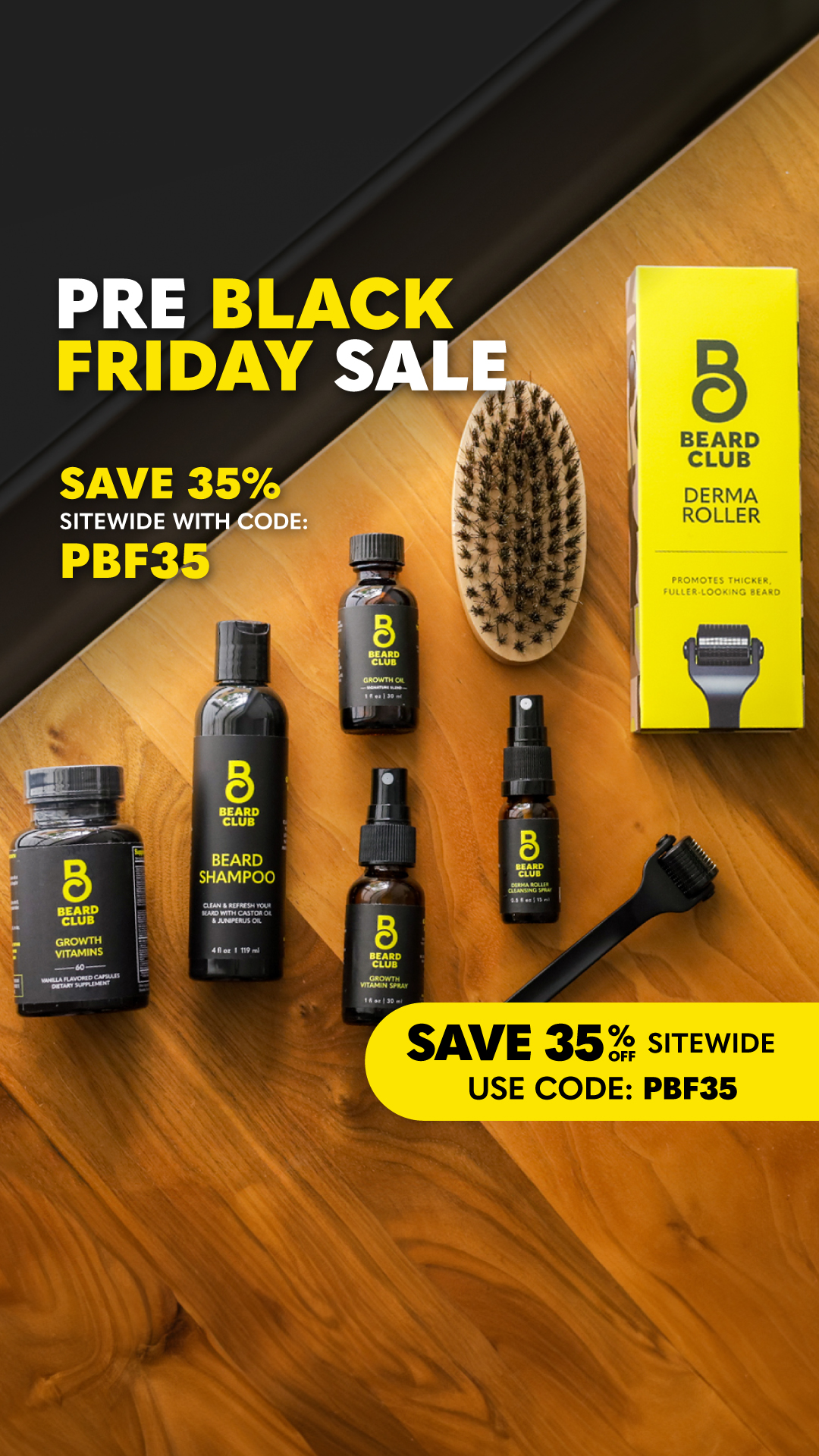 Beard Club Facebook ad
