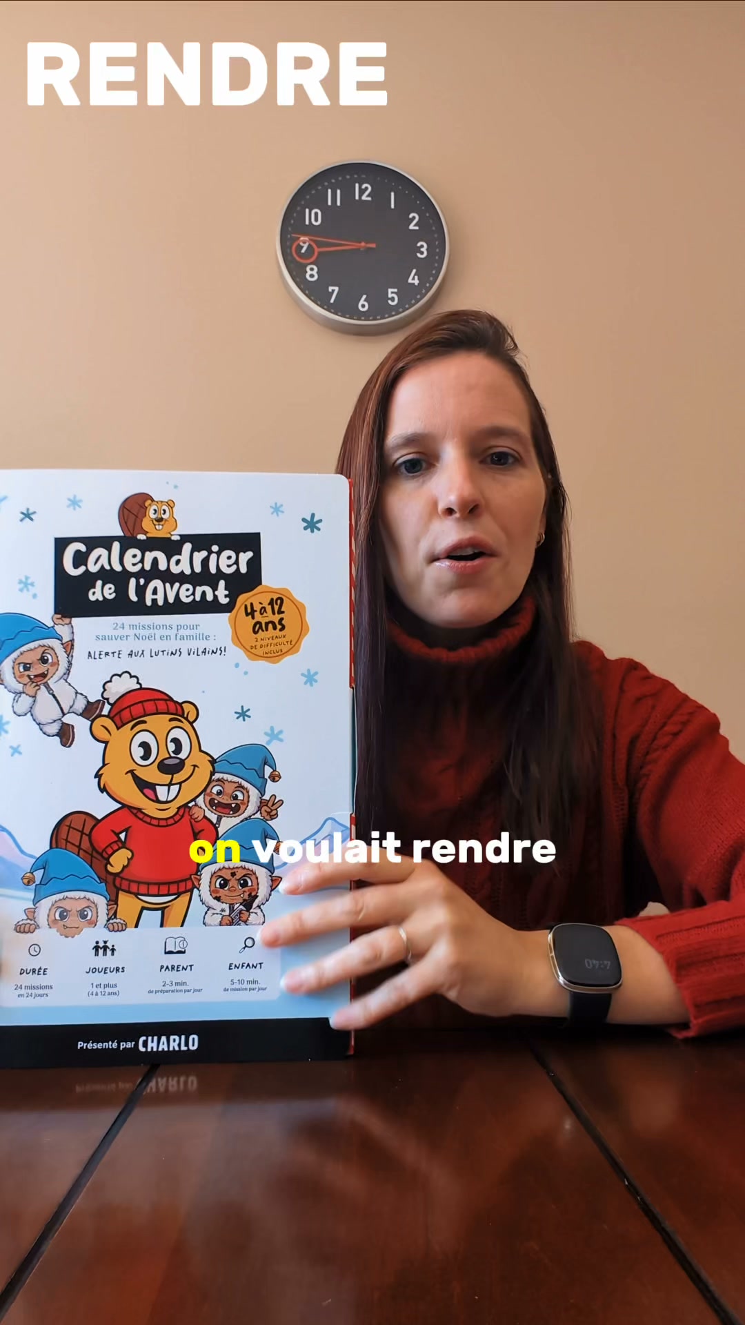 Charlojeu Facebook ad: Leur moment préféré de décembre