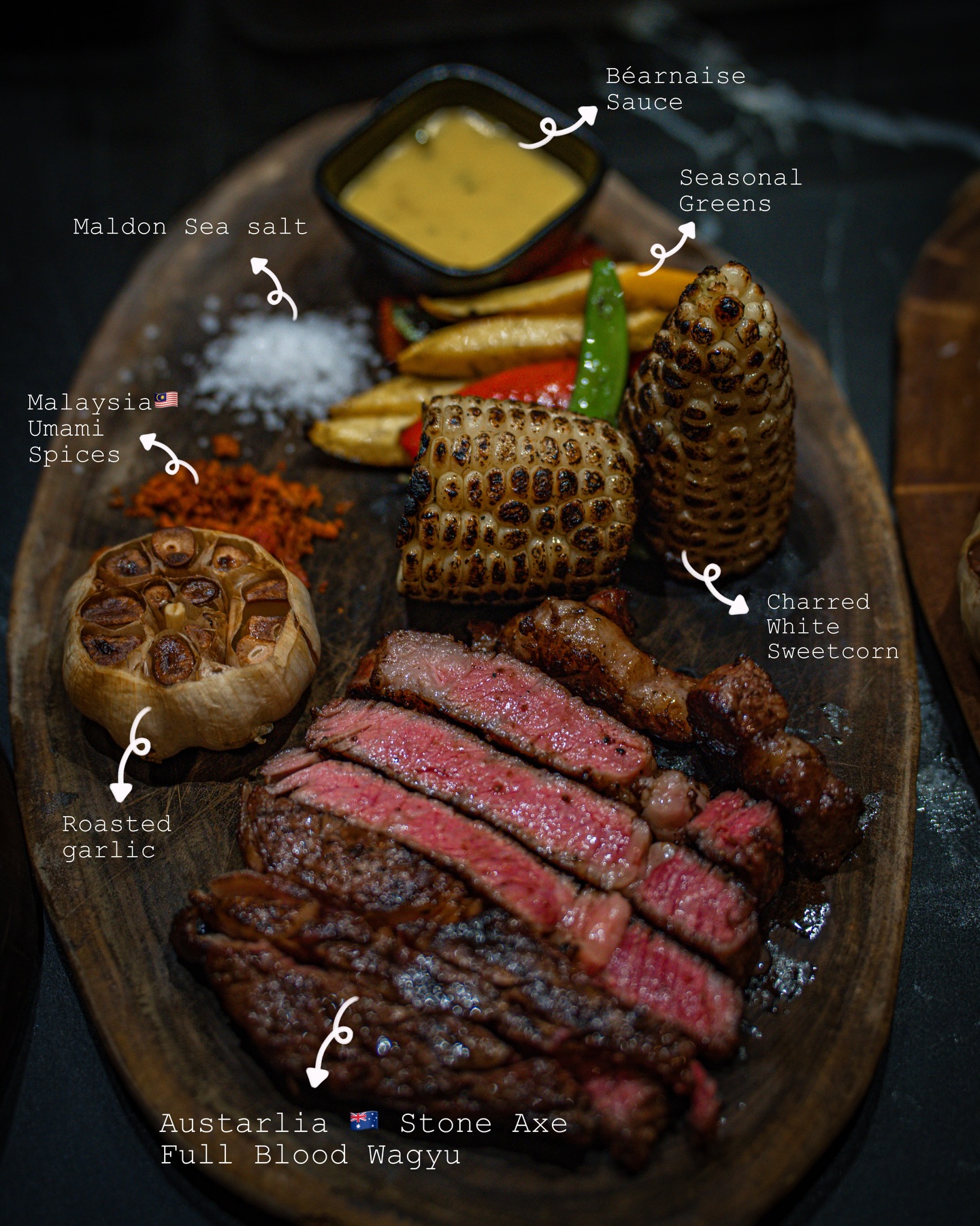 Firewood Restaurant Penang Facebook ad: 【Best Steak in Malaysia!