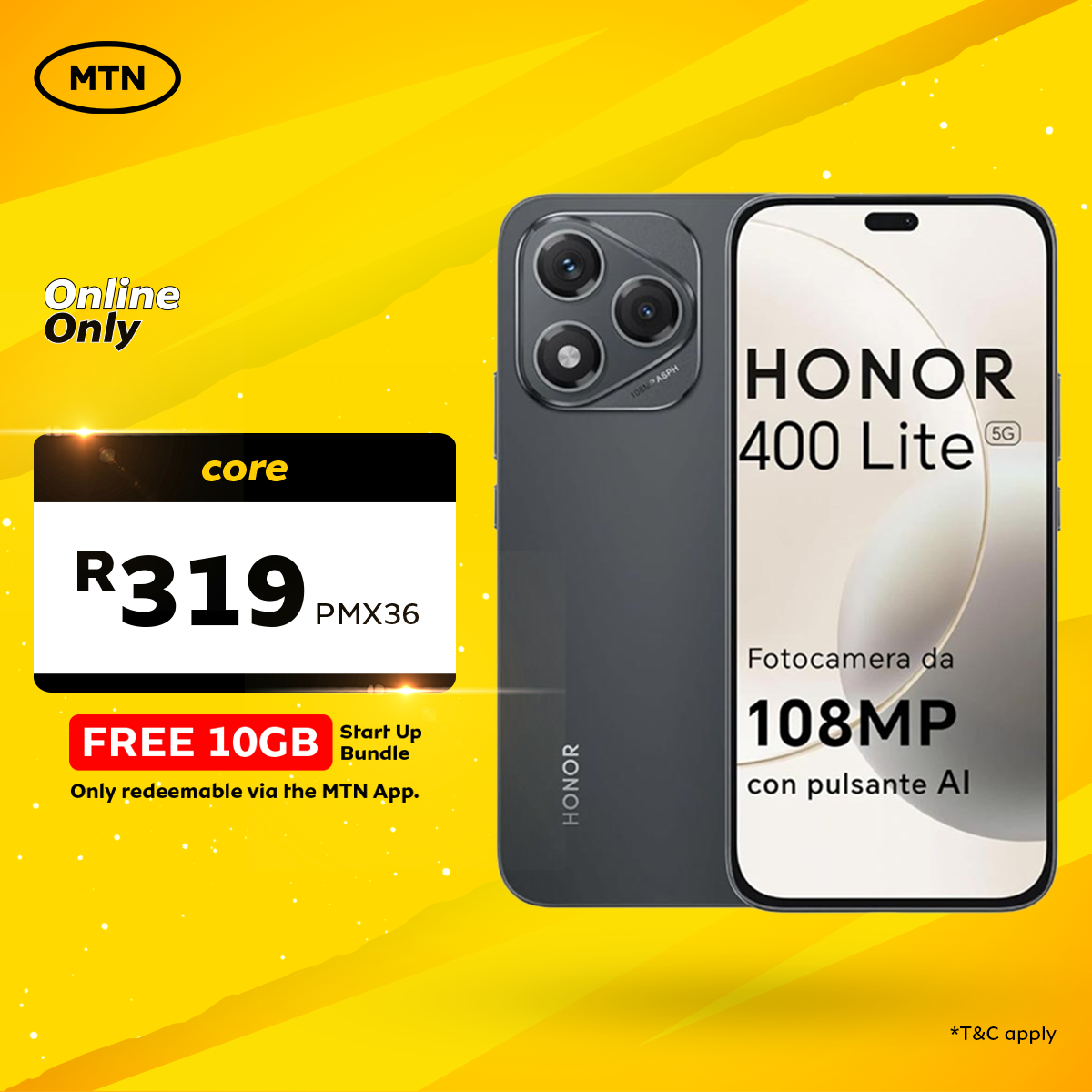 MTN South Africa Facebook ad