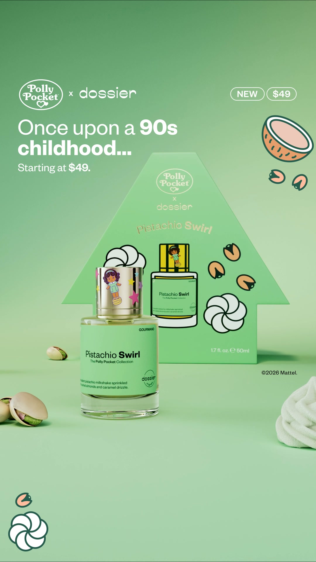 Dossier Facebook ad: Dossier x Polly Pocket Is Here