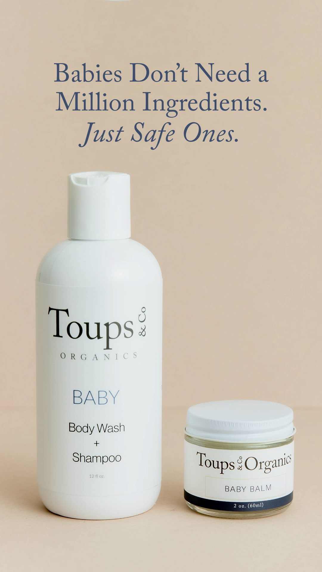 Toups and Co Organics Facebook ad