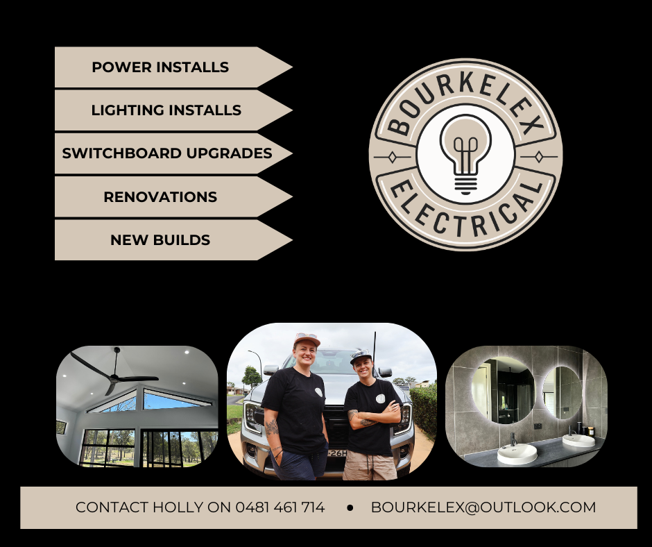 Bourkelex Electrical Facebook ad