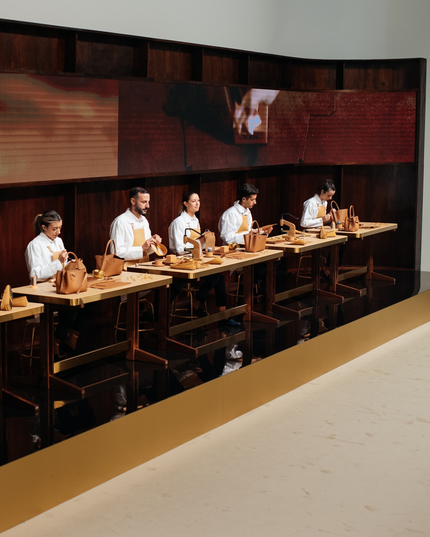 Tod's Facebook ad: Craftsmanship excellence, meticulous attention to detail…