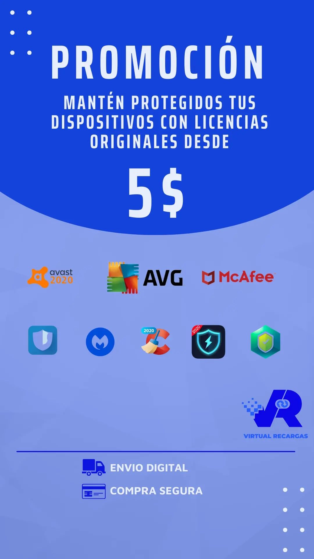 recargasvirt Facebook ad from Oct 14, 2024