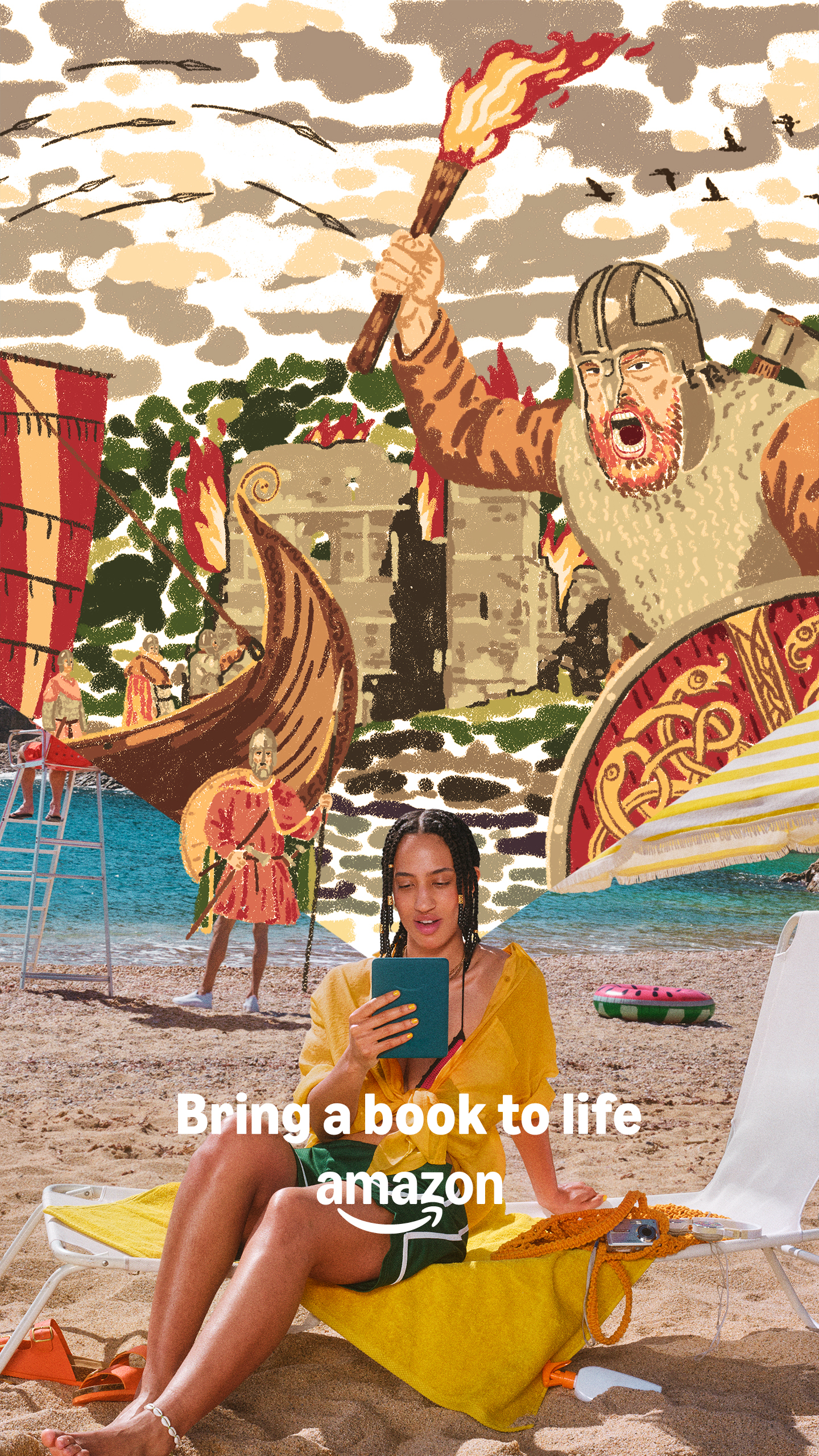 Amazon Books Facebook ad from Aug 5, 2026