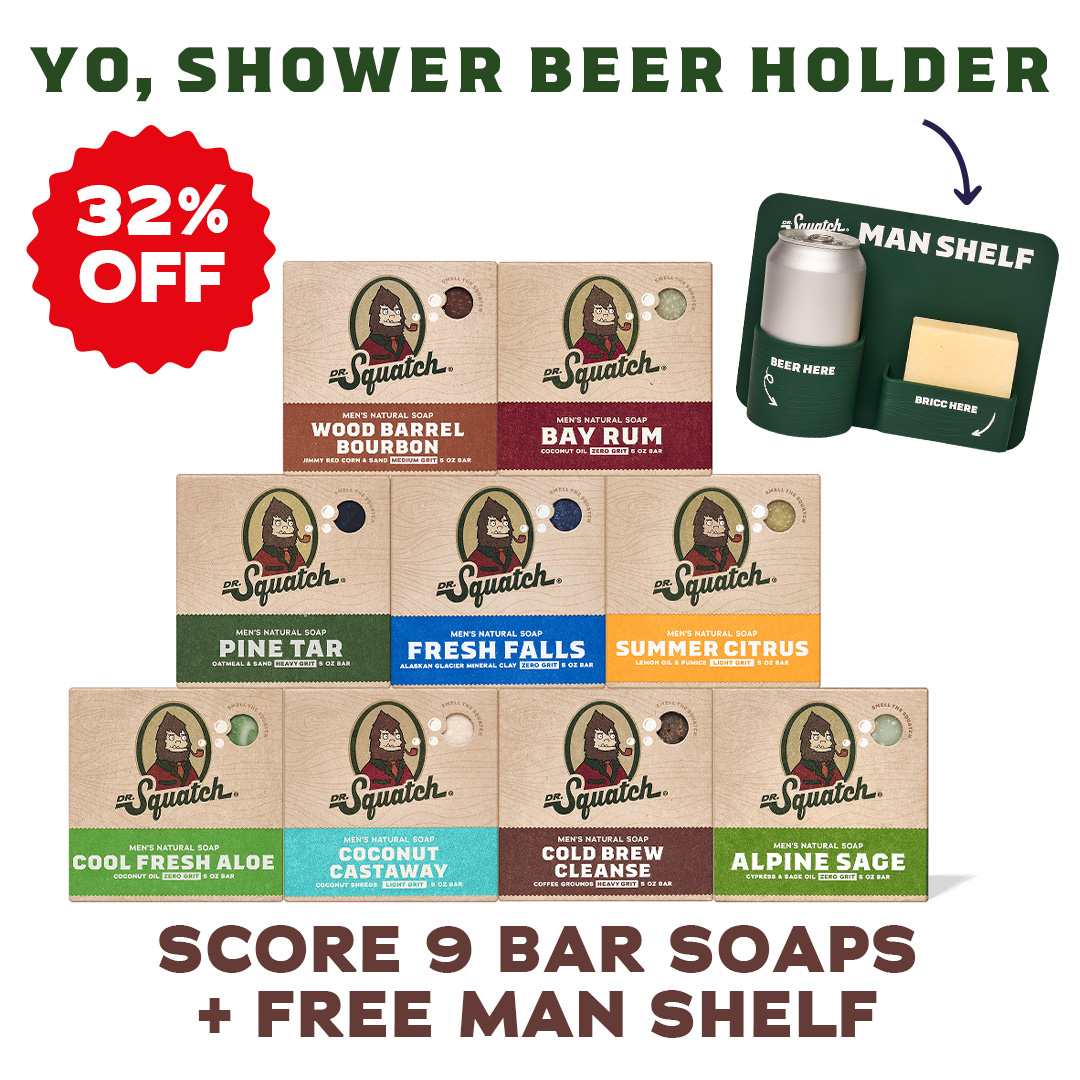 Dr. Squatch Facebook ad