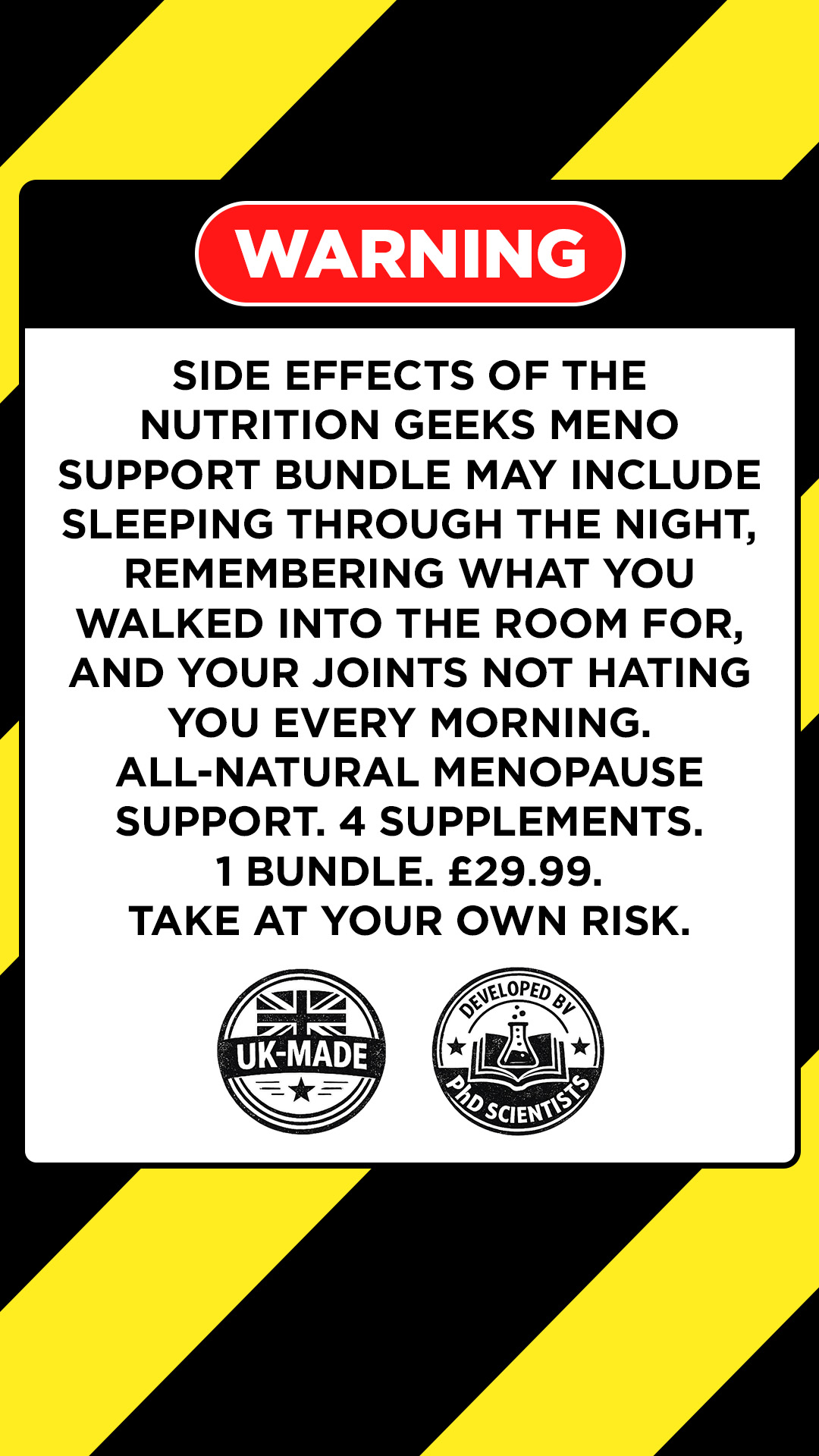 The Wellness Protocol Facebook ad