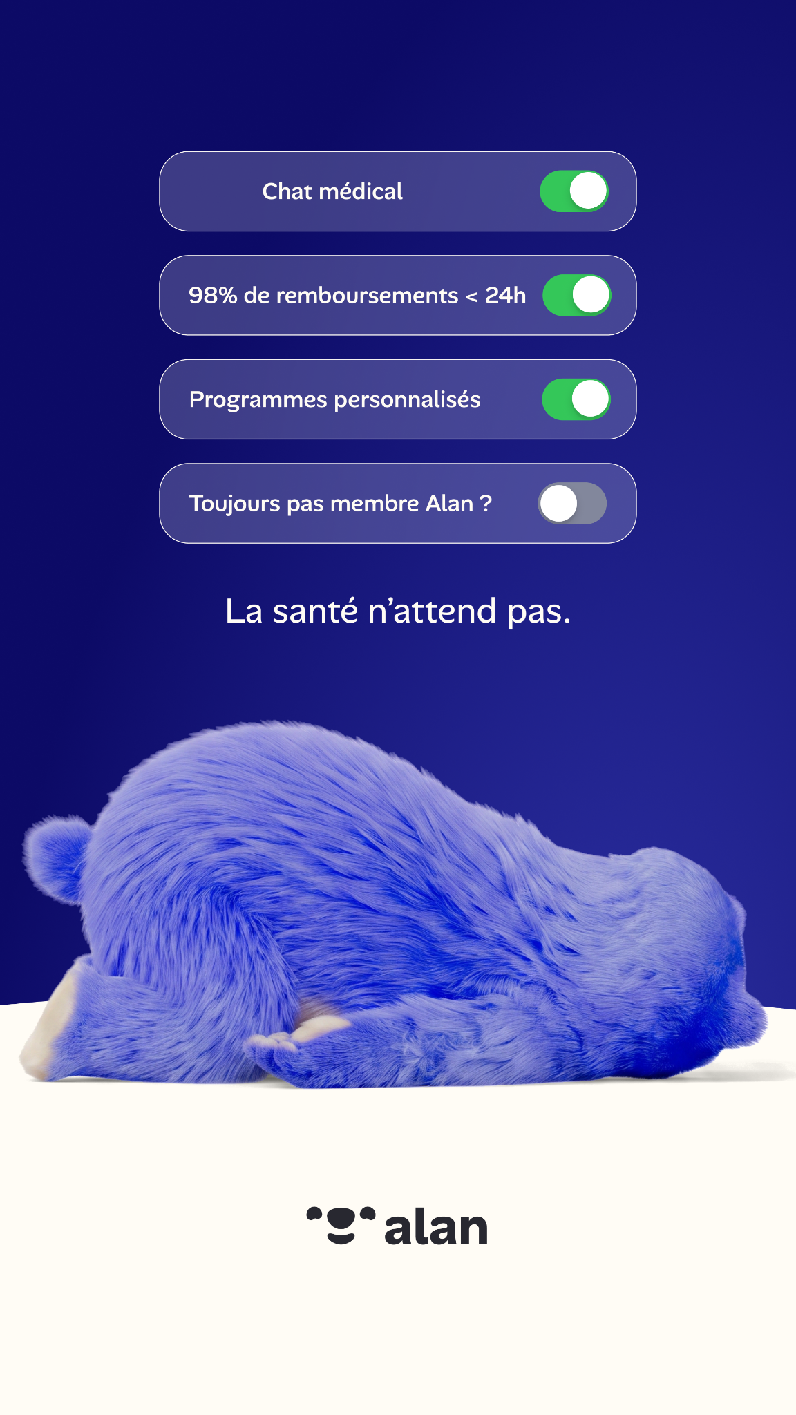 Alan Facebook ad