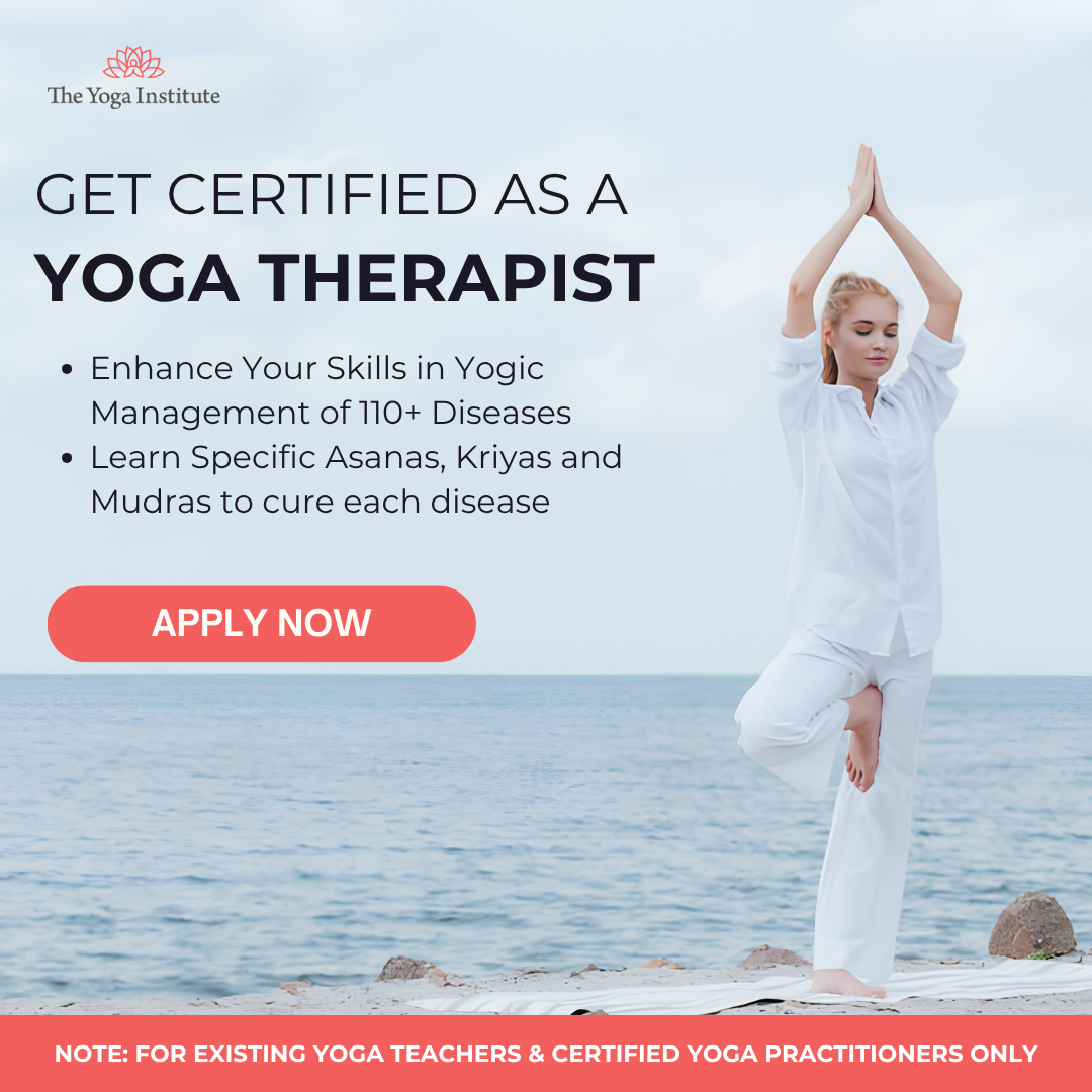 The Yoga Institute Facebook ad