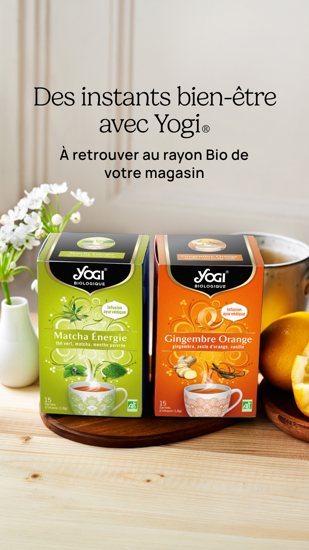 Yogi Tea Facebook ad