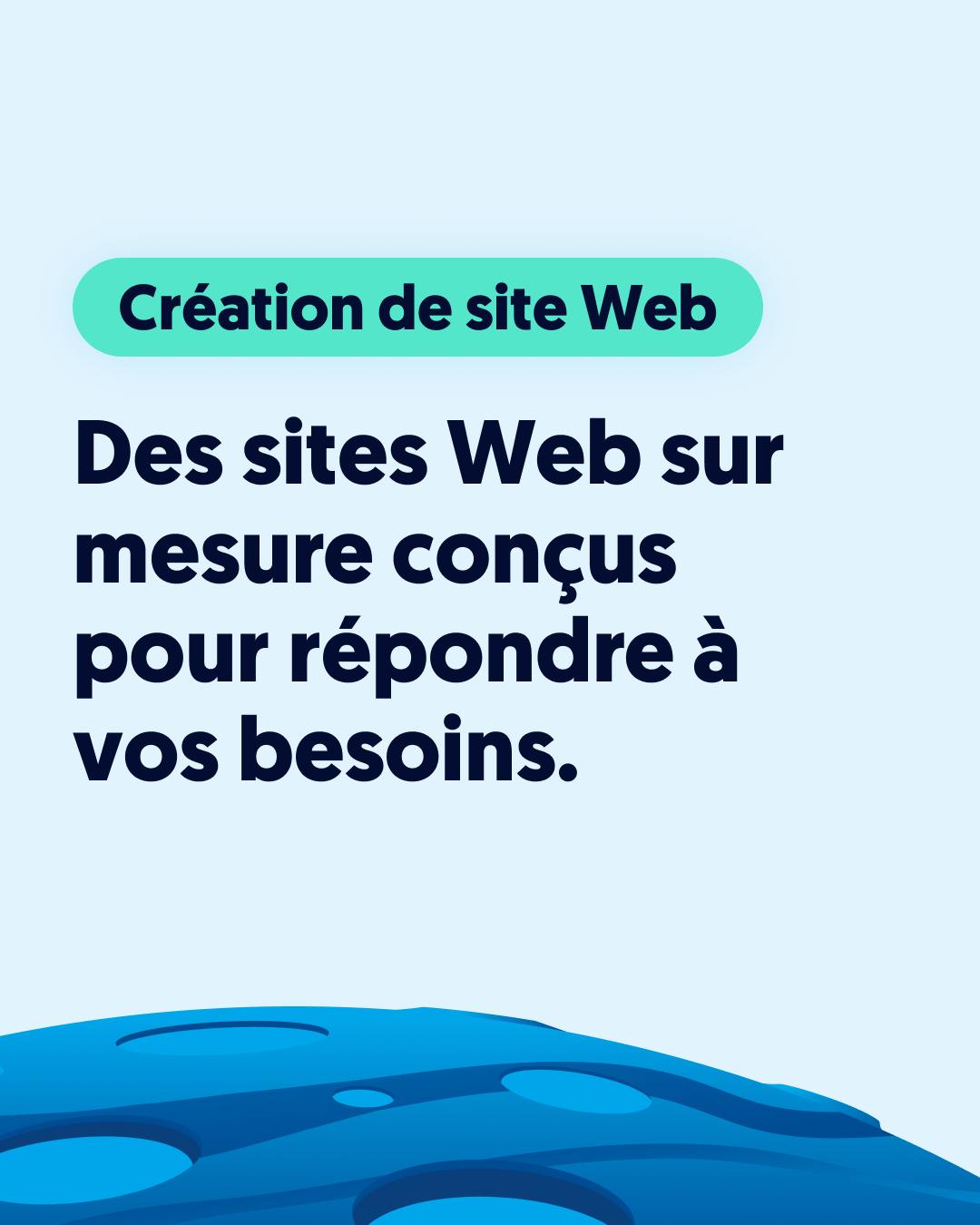 Vortex Solution Facebook ad: Des sites web conçus sur mesure pour répondre…
