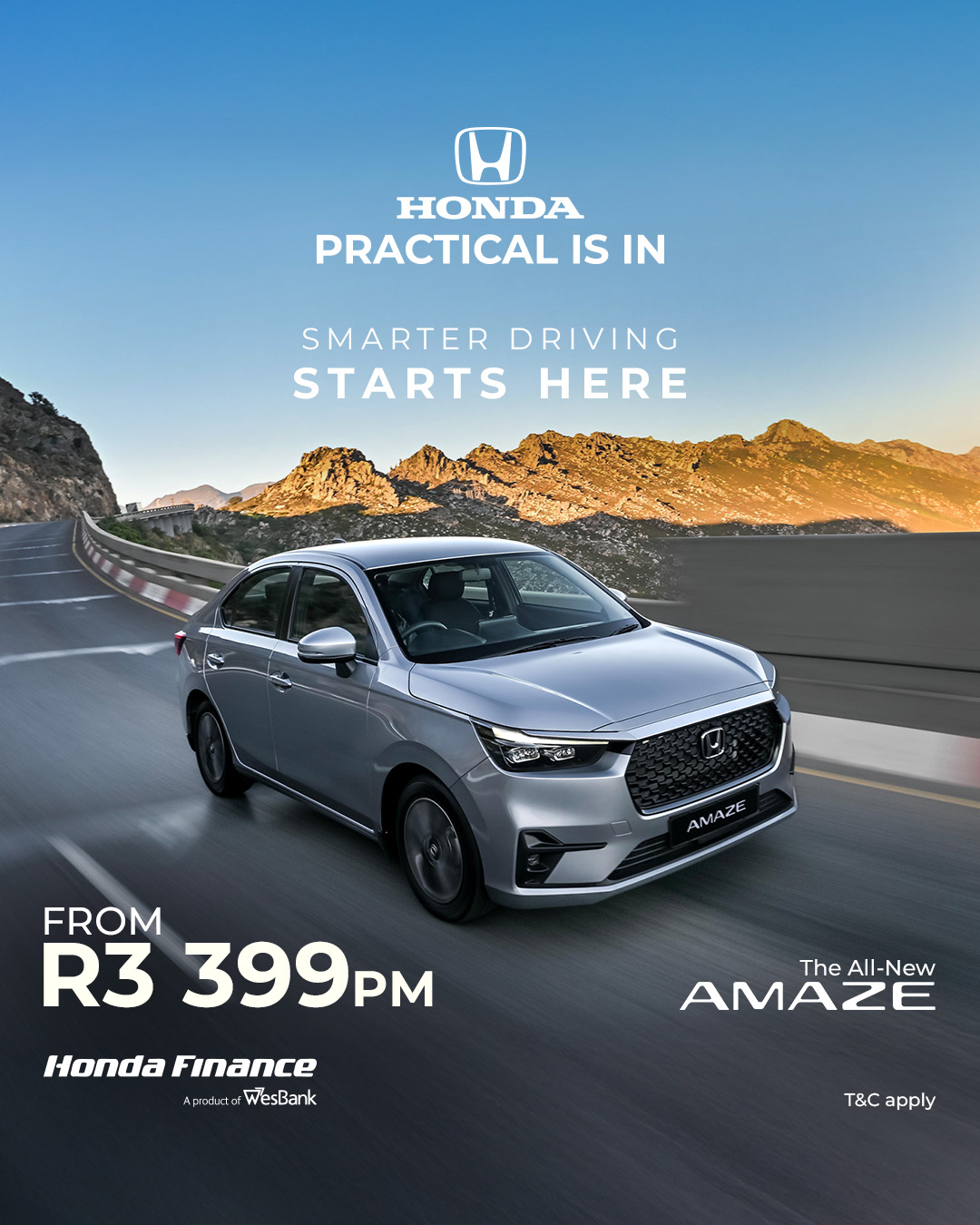 Honda SA Facebook ad from Jan 21, 2026