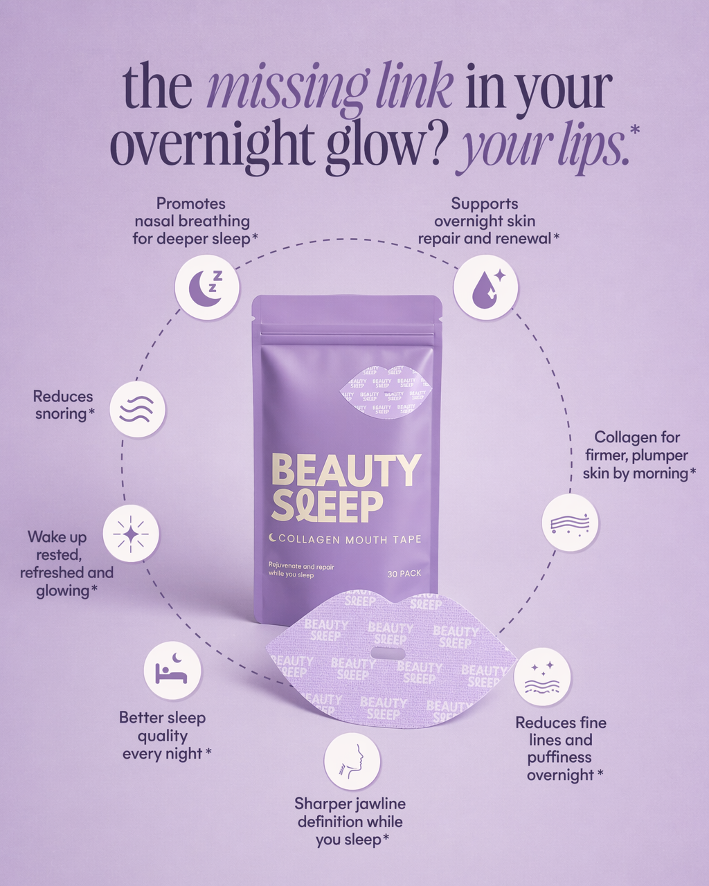 Beauty Sleep Facebook ad