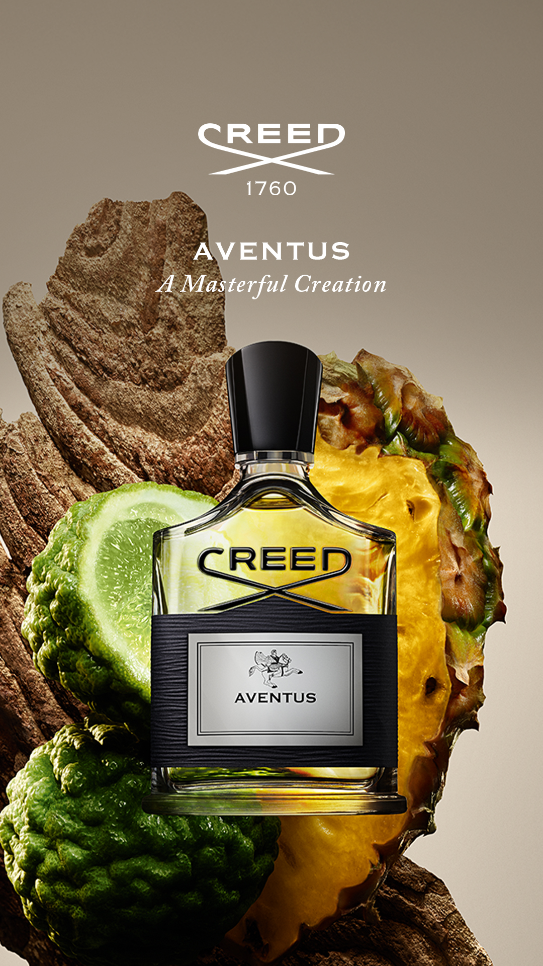 Creed Fragrance Facebook ad: Leave Your Mark