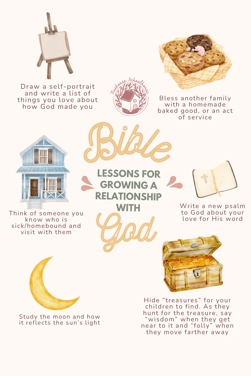 Treehouse Schoolhouse Facebook ad: Rooted & Flourish: 2 Bible Curriculum Options