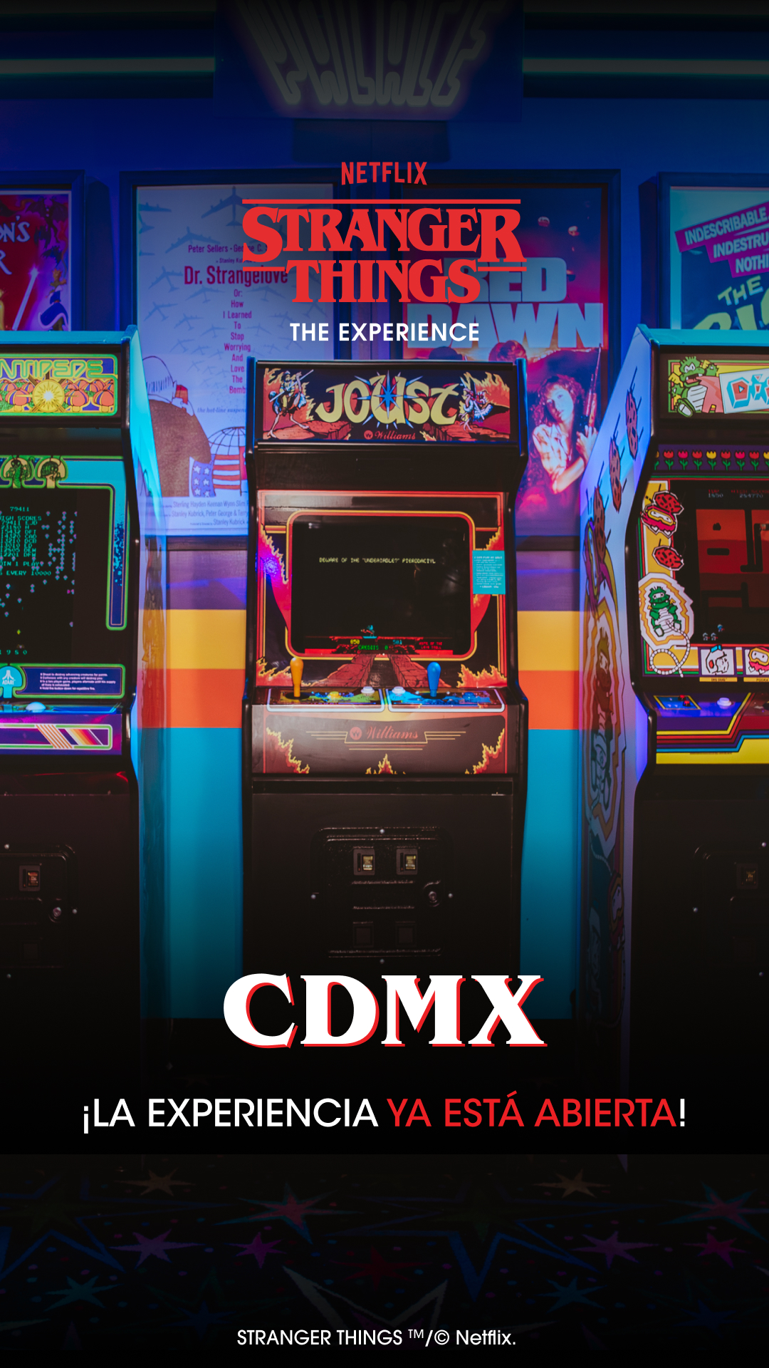 Stranger Things: The Experience Facebook ad from Dec 15, 2025