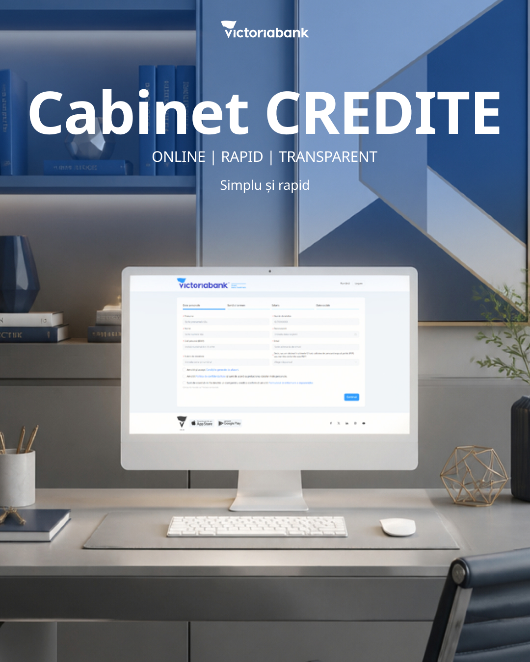 Victoriabank Facebook ad: Ai nevoie de finanțare rapidă, fără drumuri și…